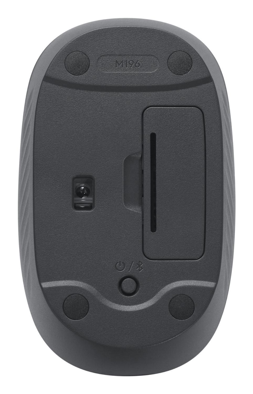Mouse Inalámbrico Logitech M196 Bluetooth Grafito-4