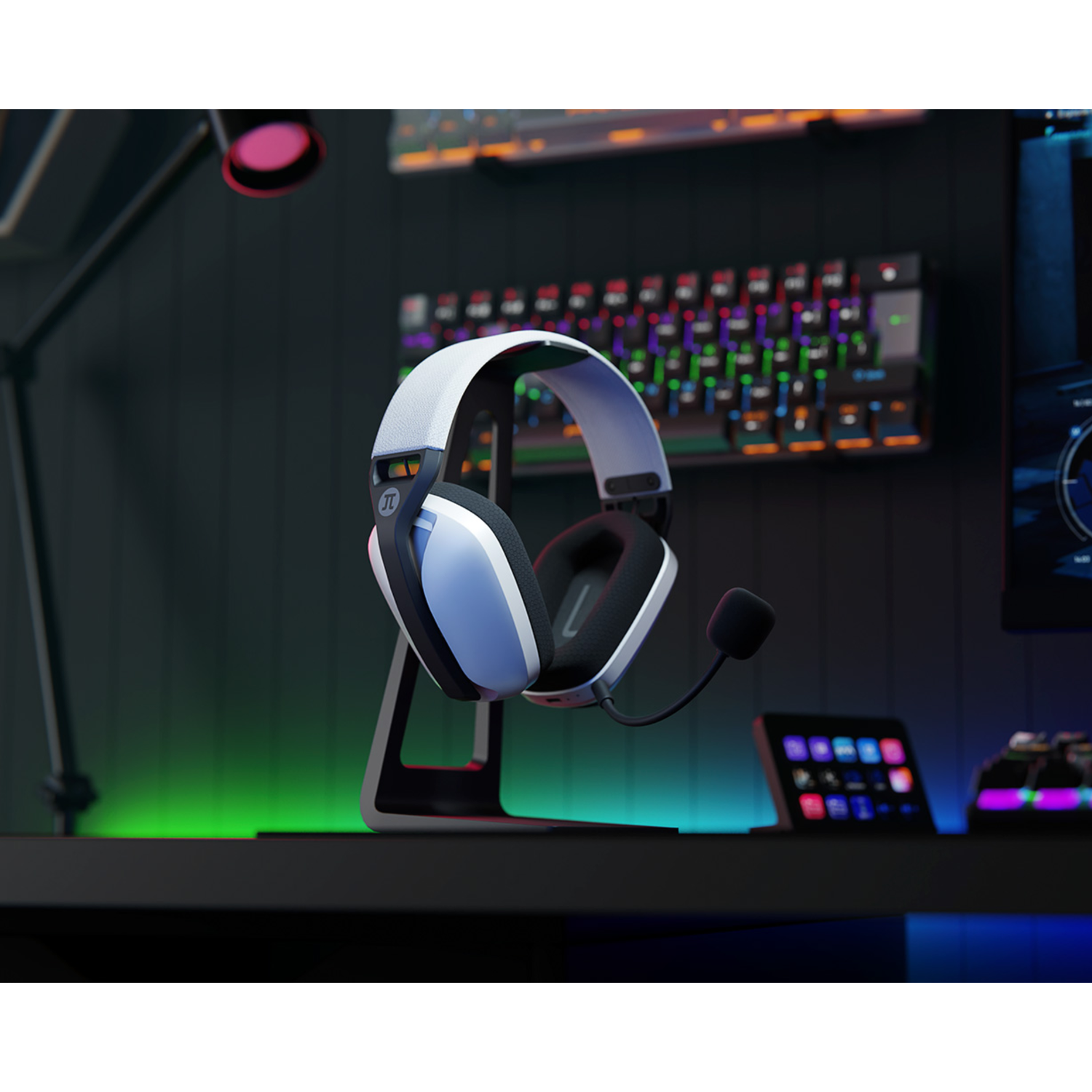 Audífonos Gaming Inalámbricos ARCUS360BT Blanco-5