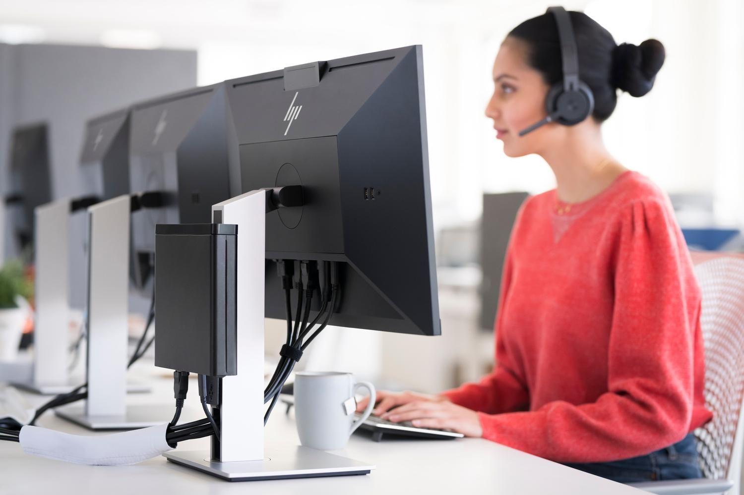 Monitor HP E24d G4 USB-C Docking Monitor Full HD 23.8"-6