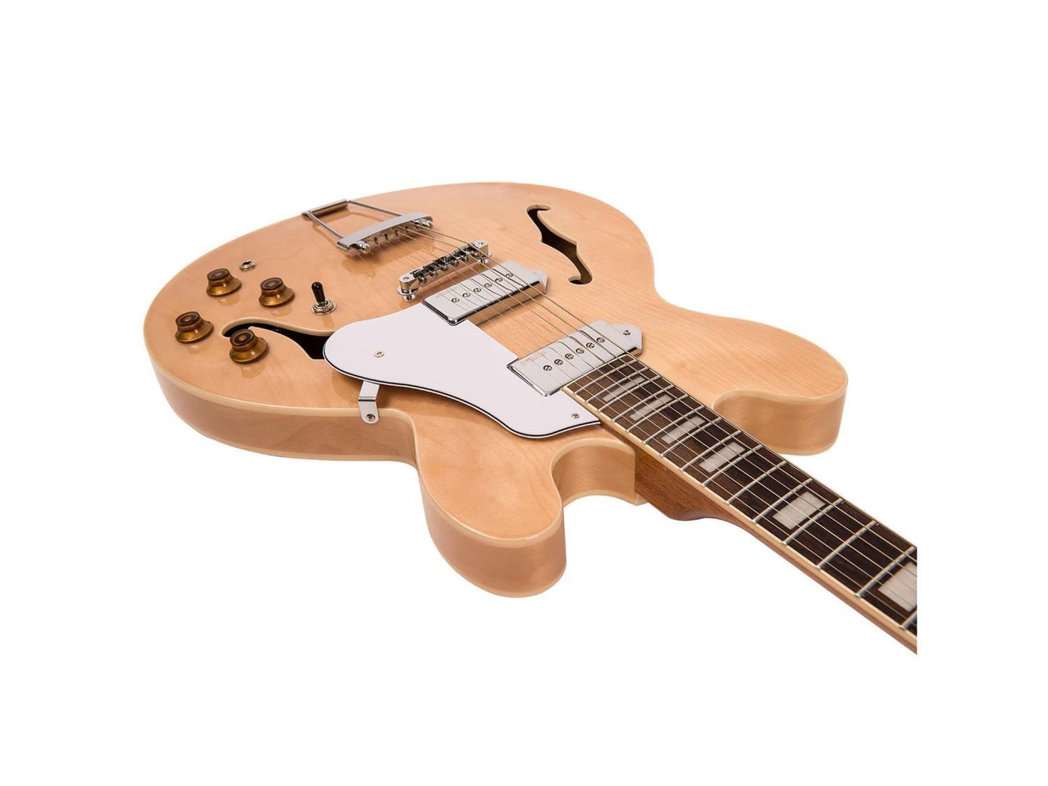 Guitarra Eléctrica Mango Encolado Semi Hueca 335 2xP90-5