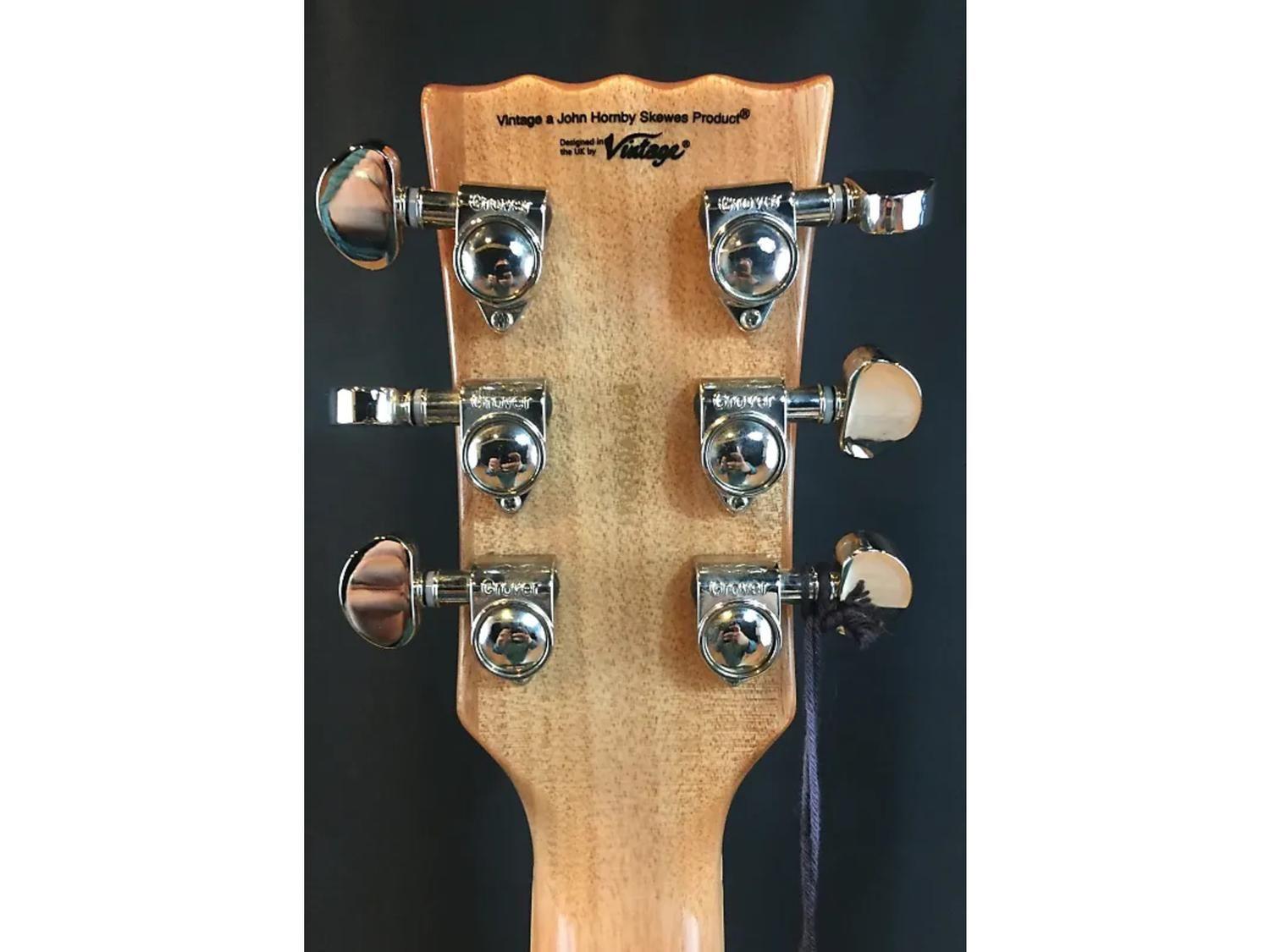 Guitarra Eléctrica Mango Encolado Semi Hueca 335 2xP90-7