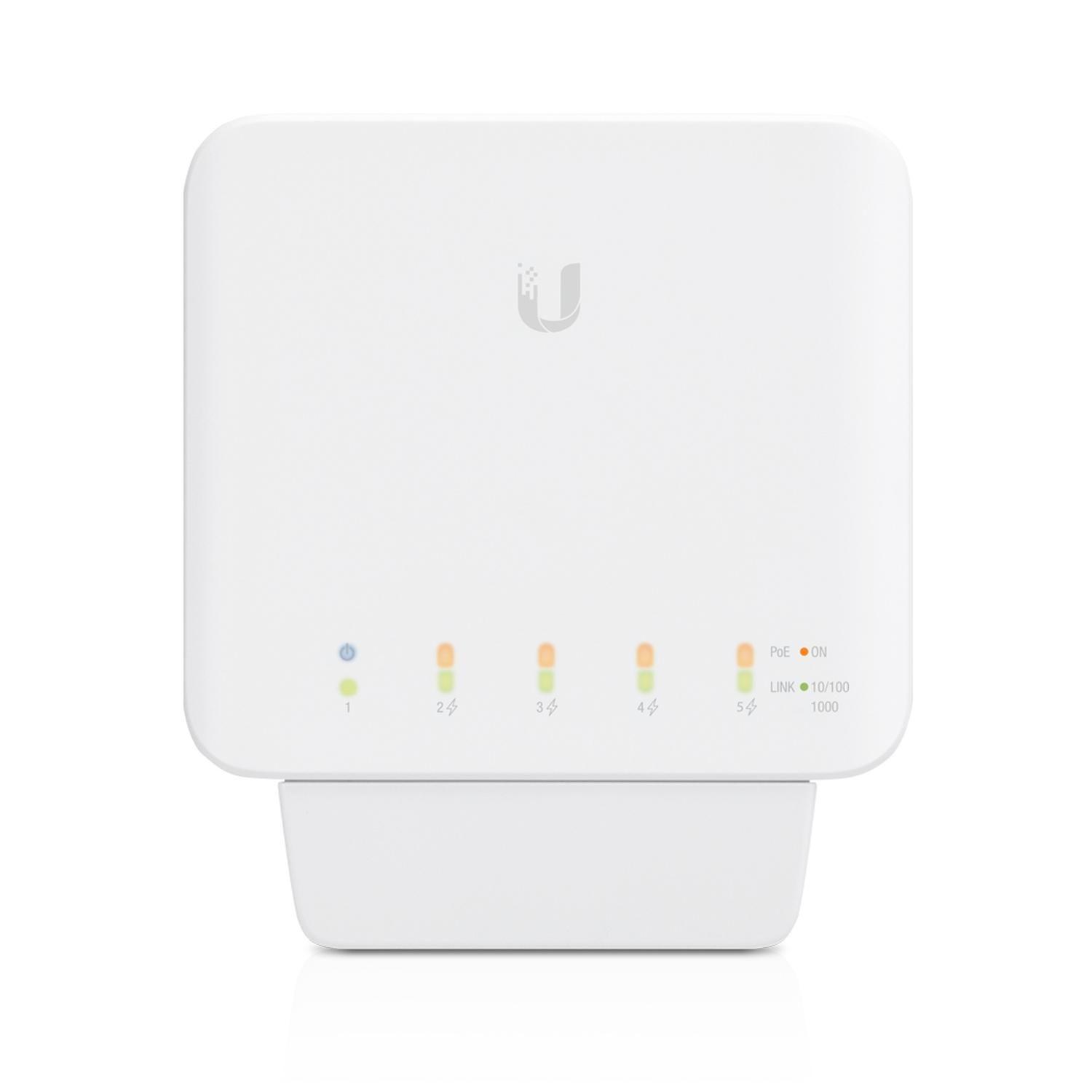 Switch Administrable Ubiquiti 5 puertos UniFi USW‑FLEX PoE-3