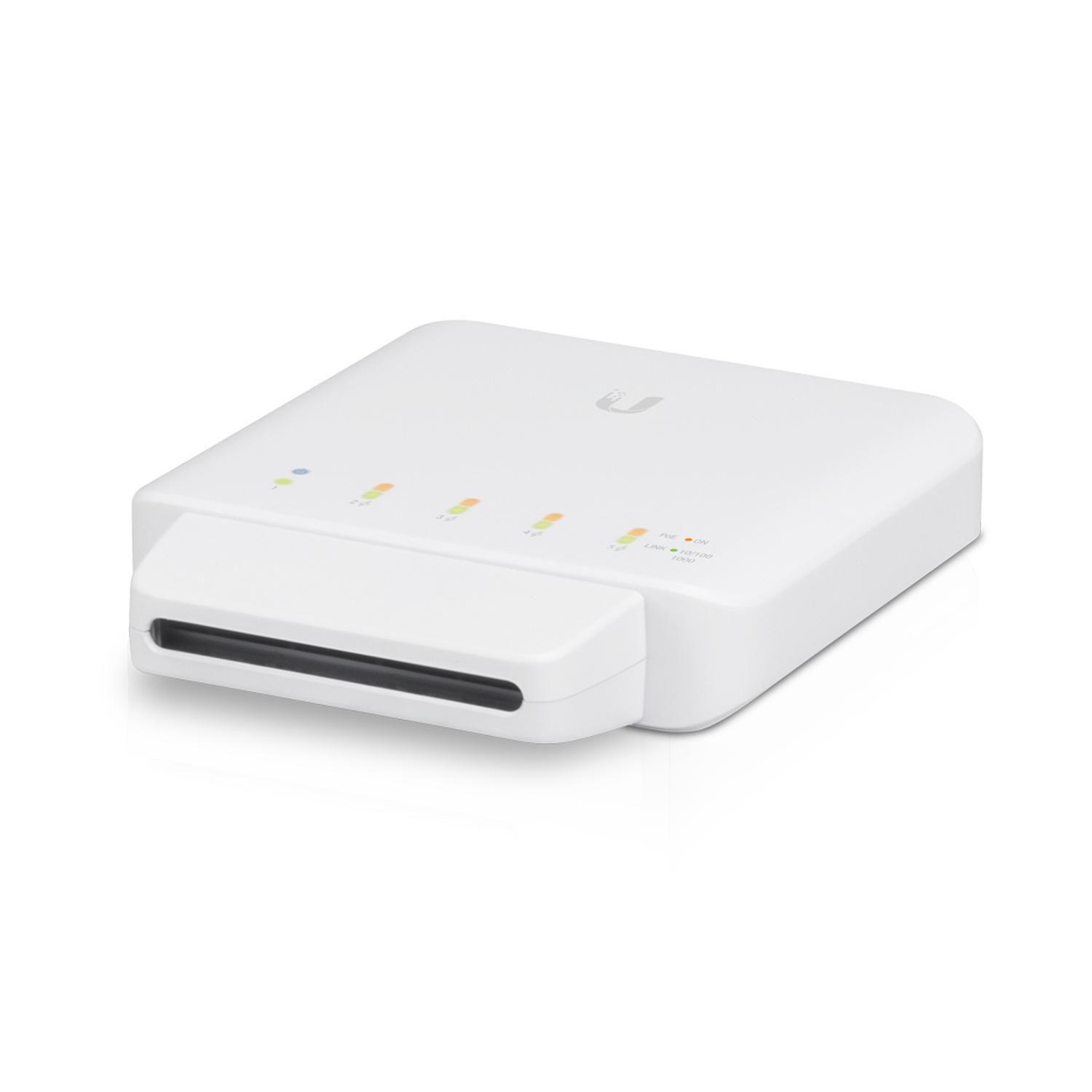 Switch Administrable Ubiquiti 5 puertos UniFi USW‑FLEX PoE-5
