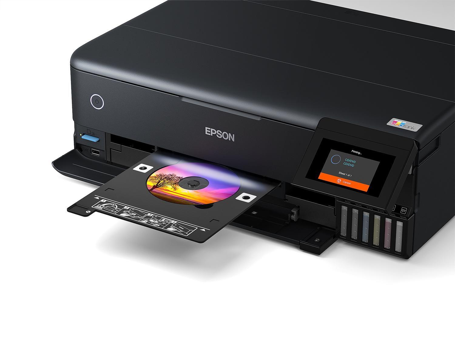 Impresora Fotográfica Epson EcoTank L8180 Color Wi-Fi 3 en 1-9