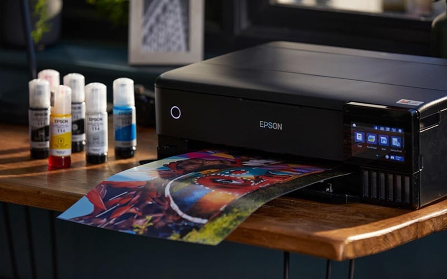 Impresora Fotográfica Epson EcoTank L8180 Color Wi-Fi 3 en 1-6