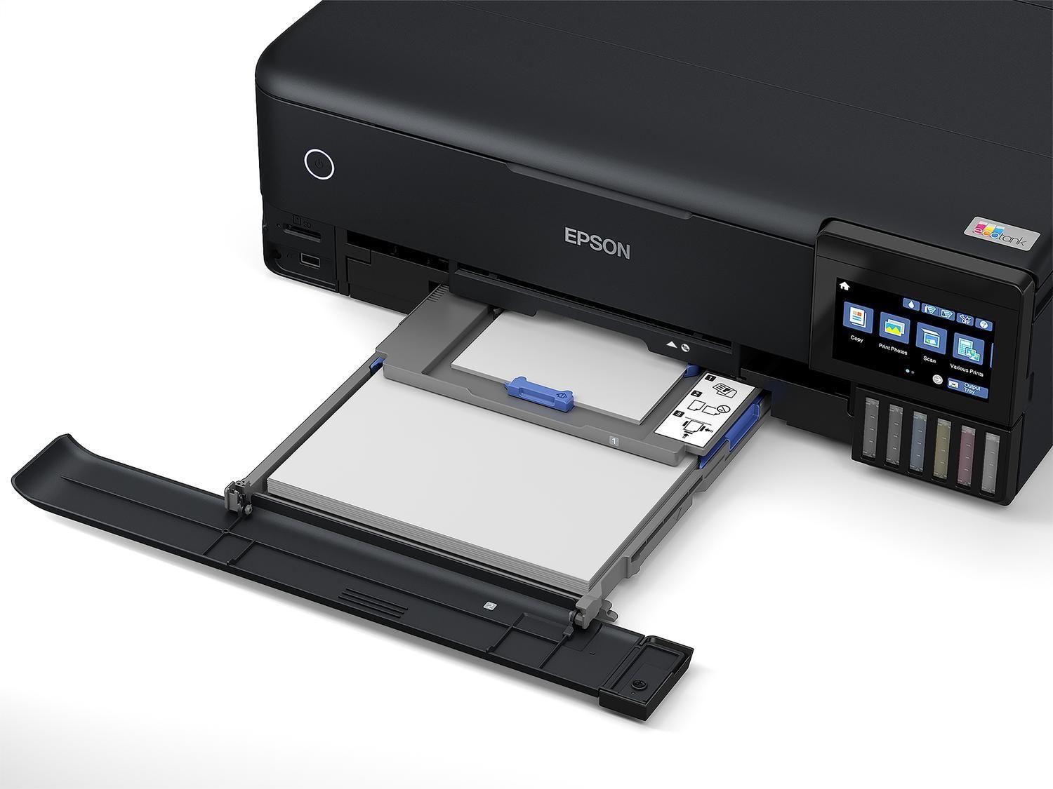 Impresora Fotográfica Epson EcoTank L8180 Color Wi-Fi 3 en 1-8