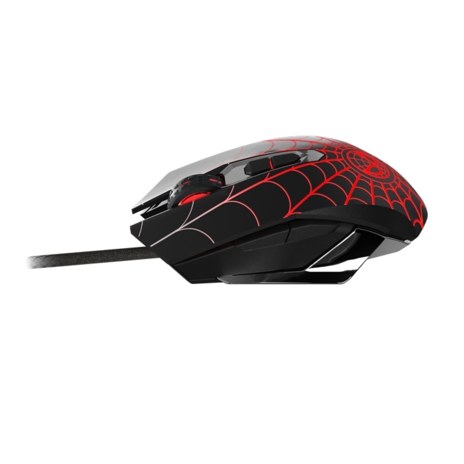 Mouse Gamer Spider-Man Miles Morales 7 Botones-3