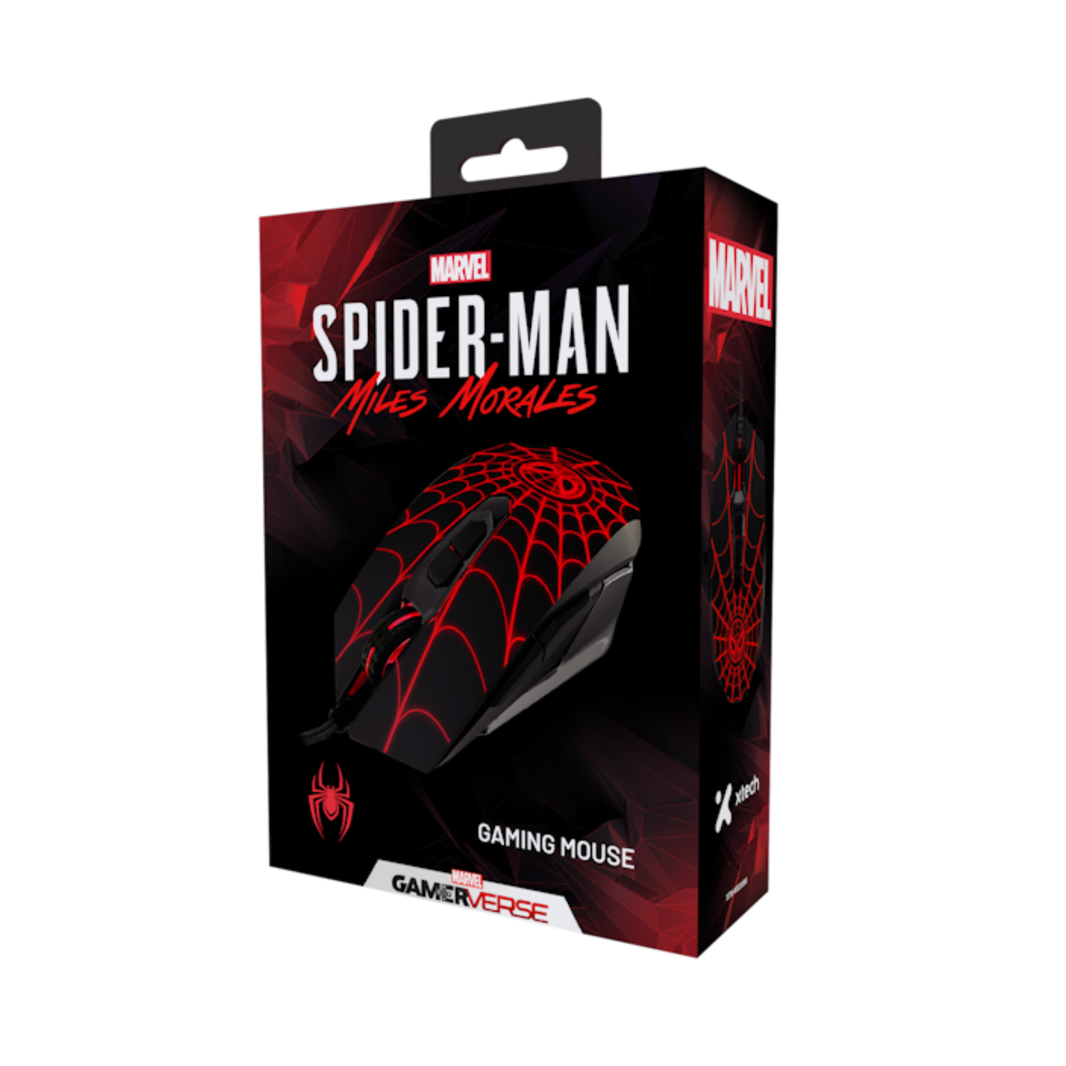 Mouse Gamer Spider-Man Miles Morales 7 Botones-4