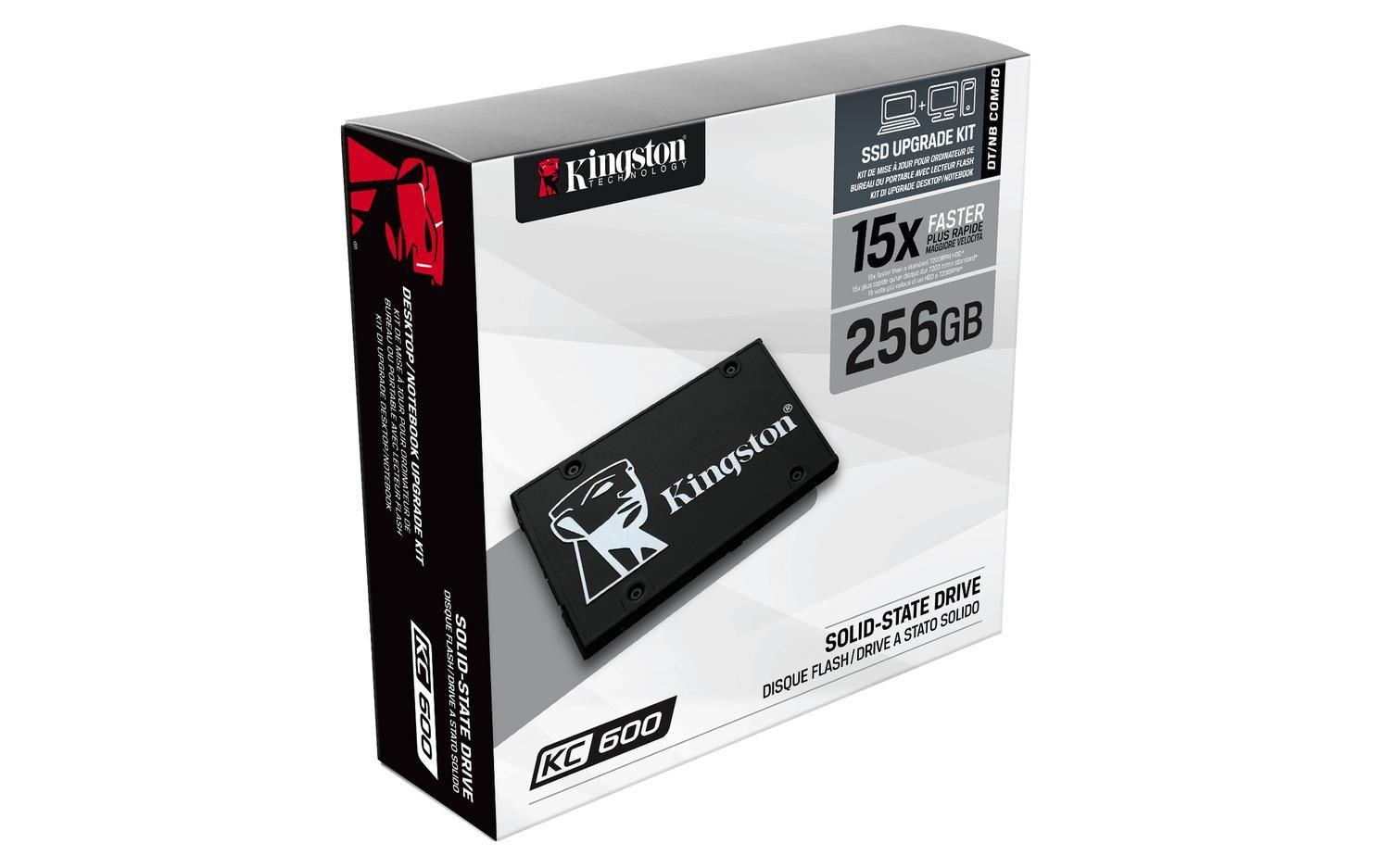 Disco Estado Sólido Interno Kingston KC600 256GB 2.5"-4