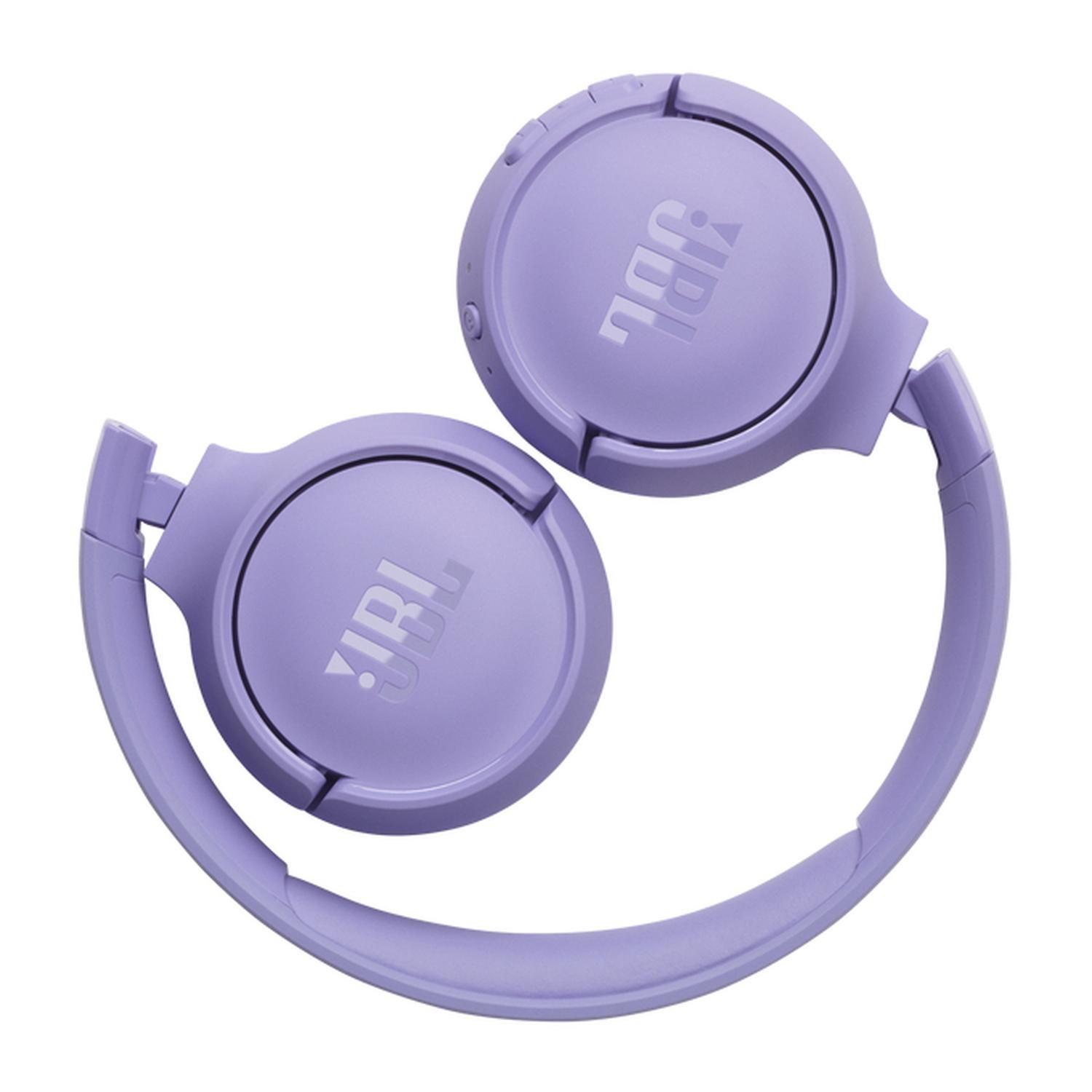 Audífonos Diadema JBL Tune 520BT Inalámbrico Púrpura-9