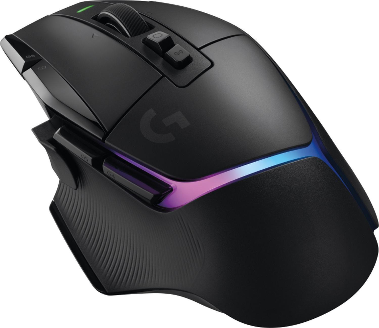 Mouse G502 X Plus Diestro RF inalámbrico Óptico-0