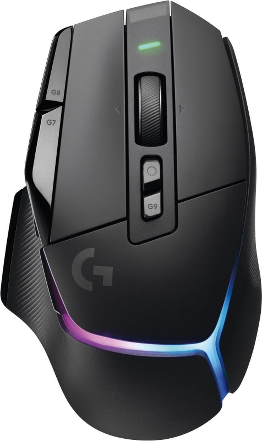 Mouse G502 X Plus Diestro RF inalámbrico Óptico-1