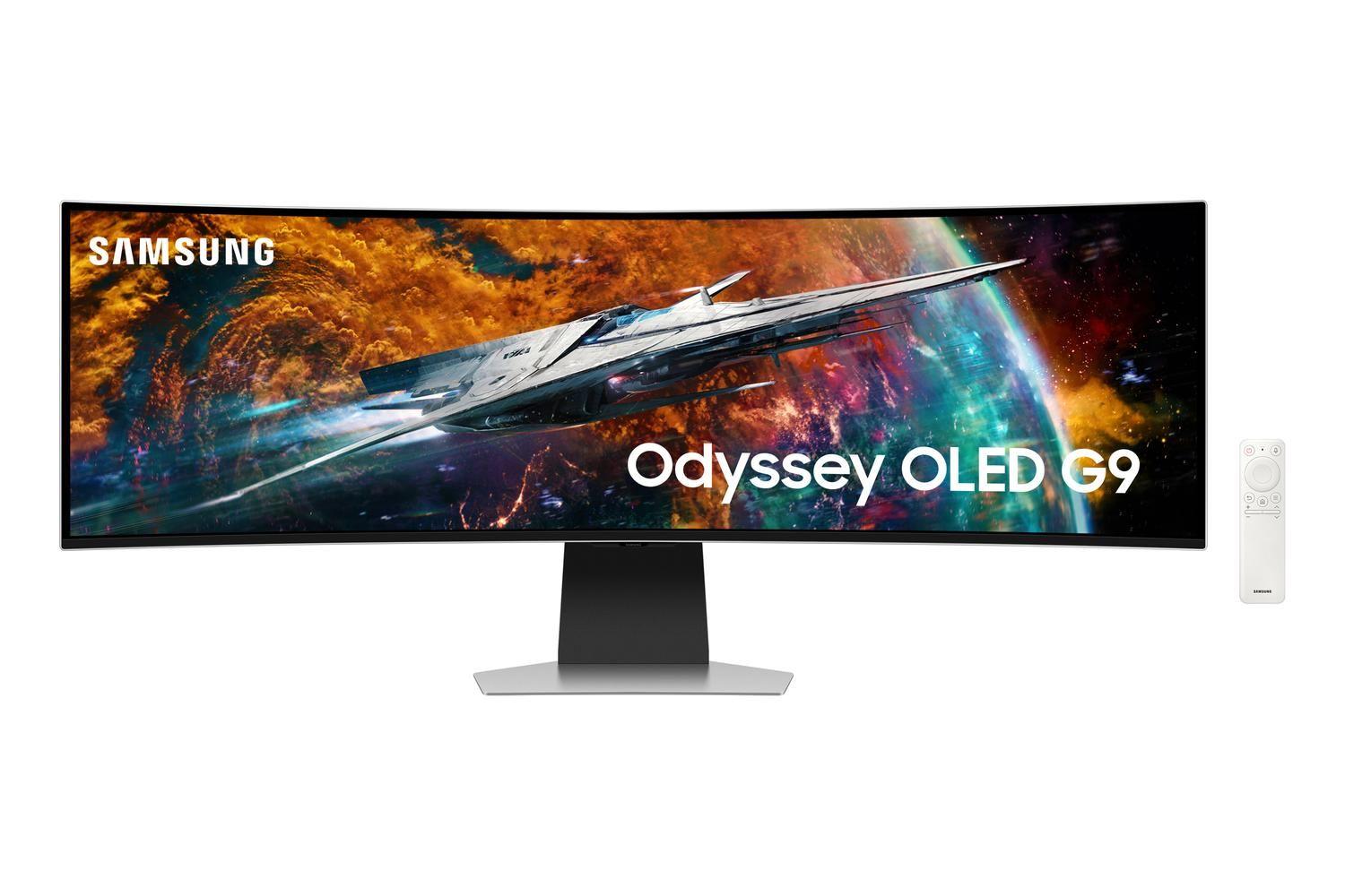 Monitor Samsung Odyssey G9 Dual QHD 49"-1