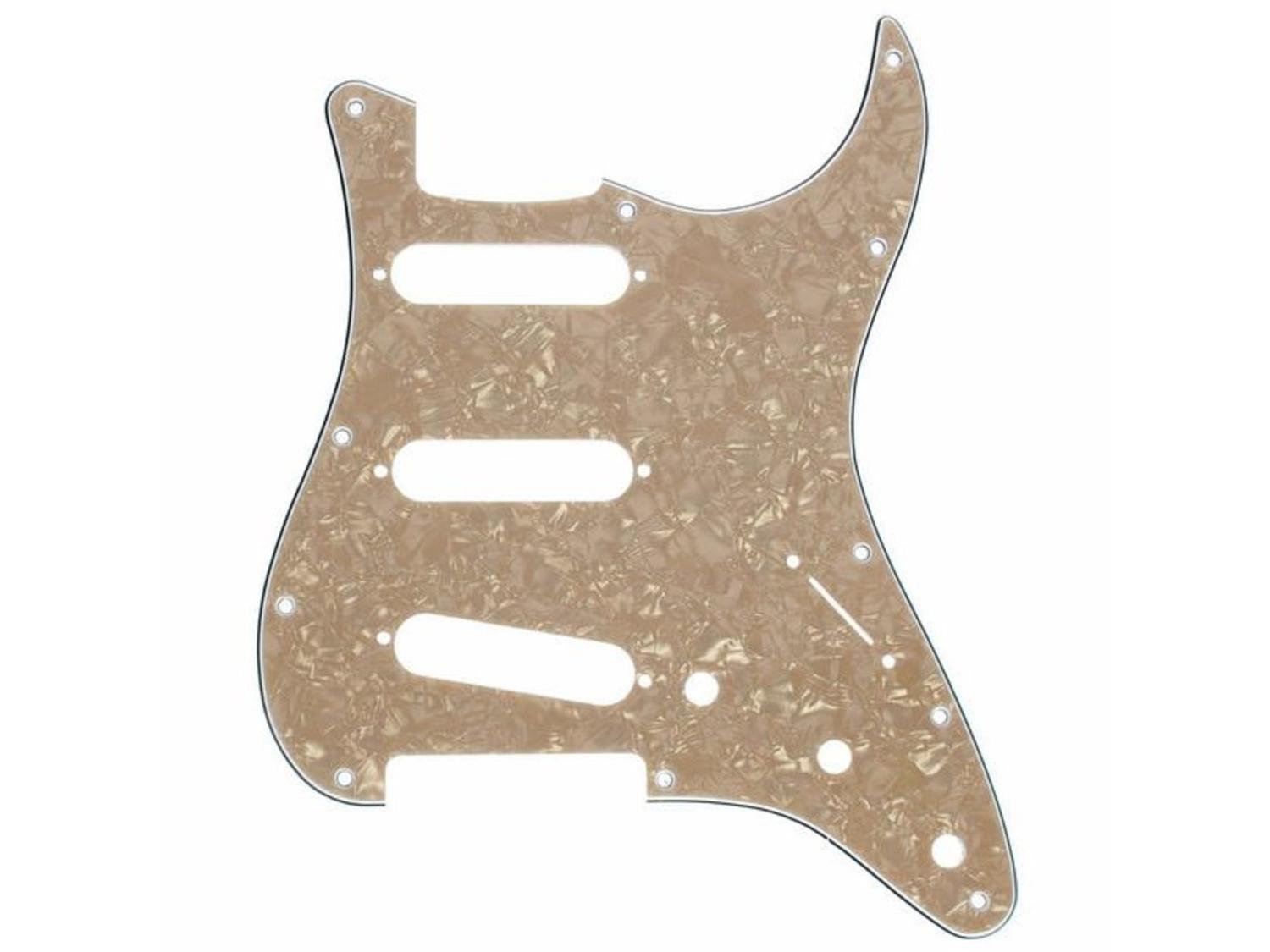 Pickguard para Guitarra Eléctrica Strato vintage pearl-1