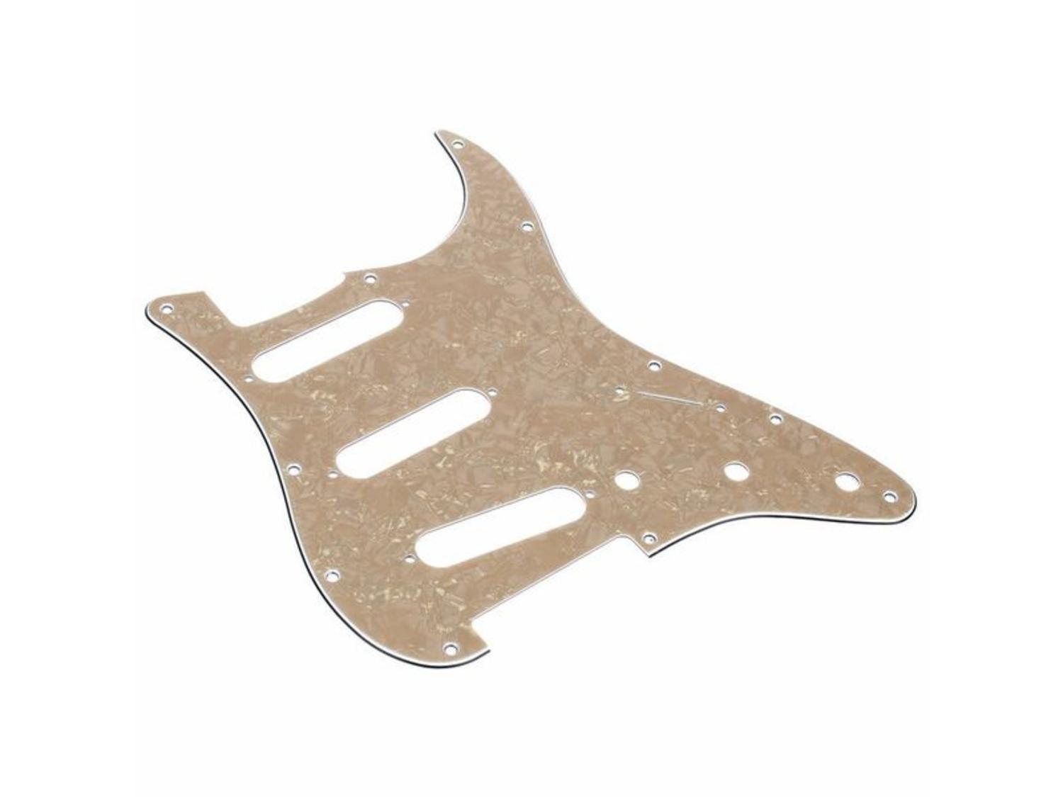 Pickguard para Guitarra Eléctrica Strato vintage pearl-3