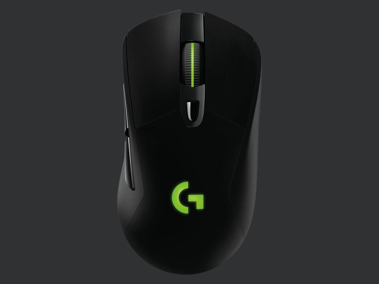 Mouse G703 Diestro RF inalámbrico Óptico-5