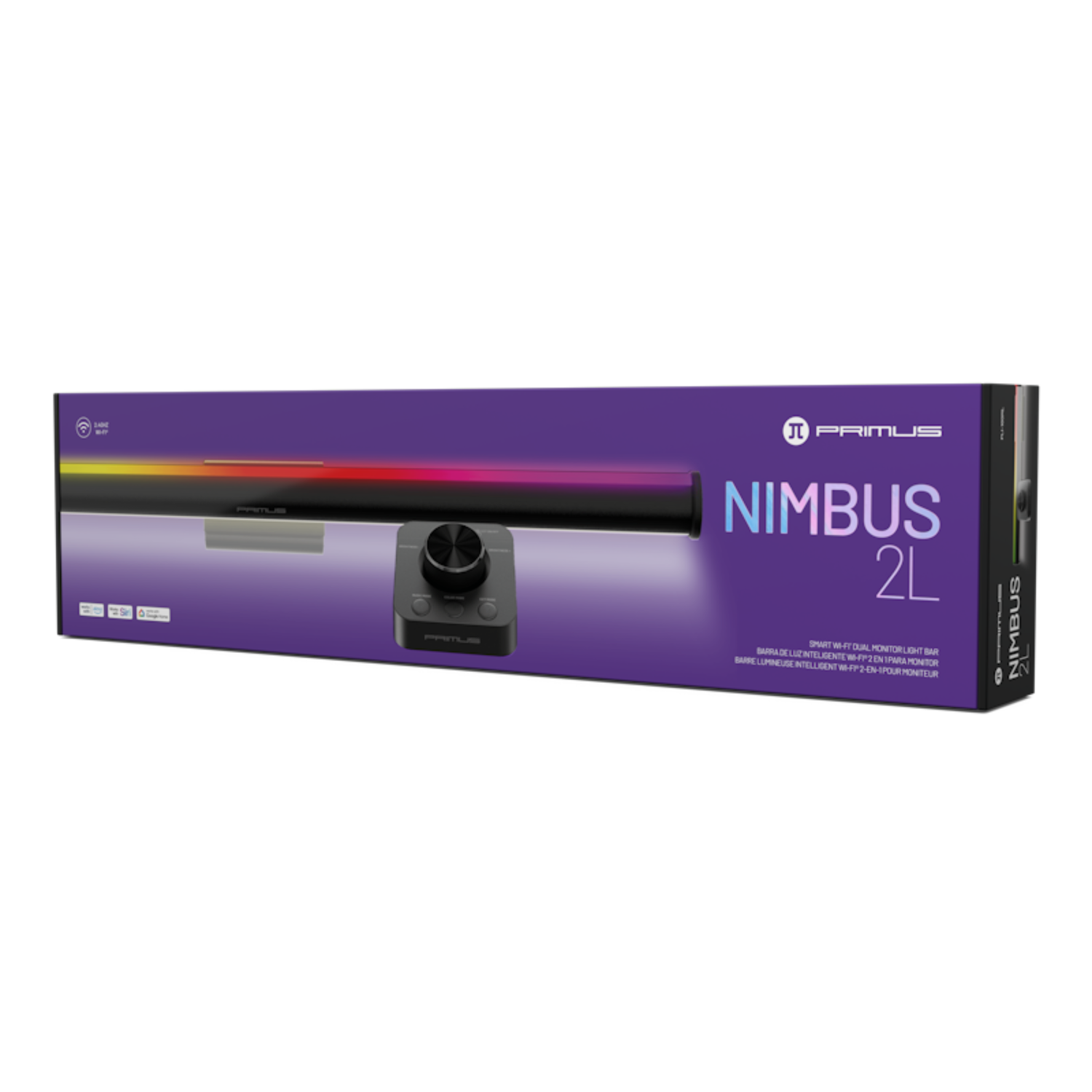 Barra de Luz Inteligente Nimbus2L Wi-Fi para Monitor-8