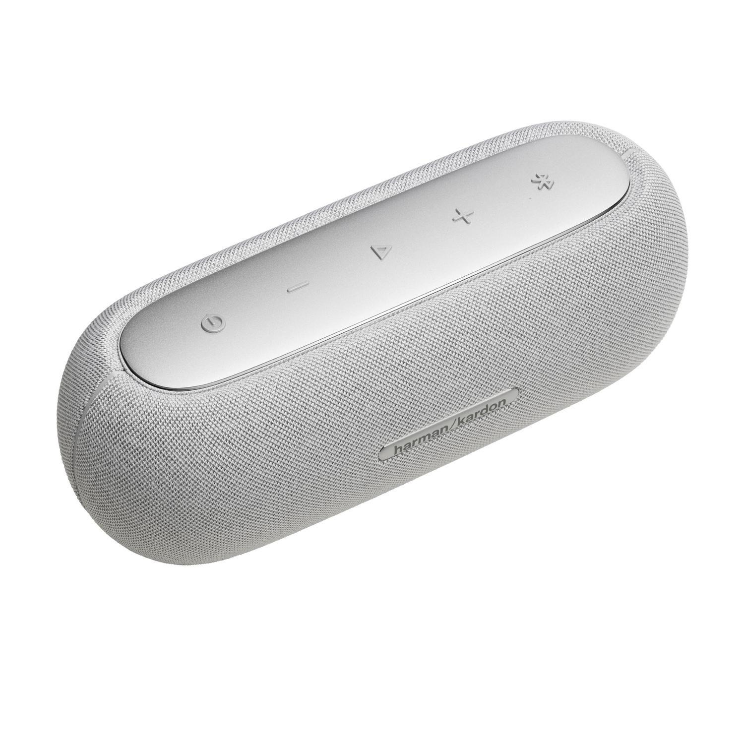 Altavoz Portátil Luna inalámbrico Bluetooth 40 vatios 2 vías gris-9