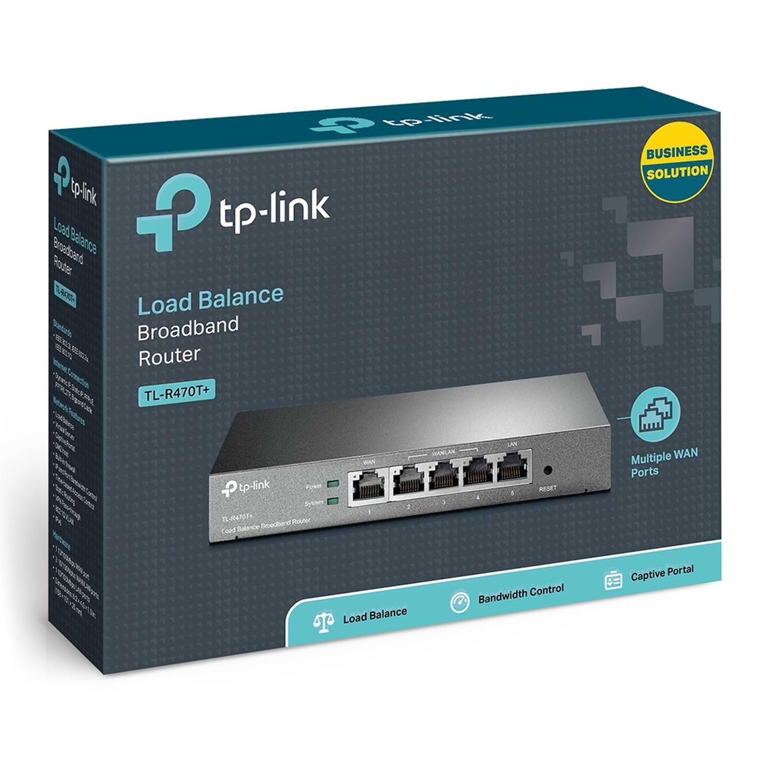 Router Alámbrico banda ancha TP-Link TL-R470T+-2