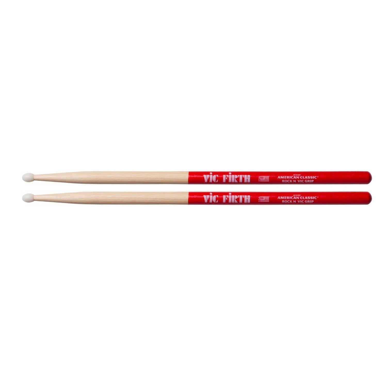 Baquetas Batería American Classic ROCK NYLON c/Vic GRIP Vic Firth-1