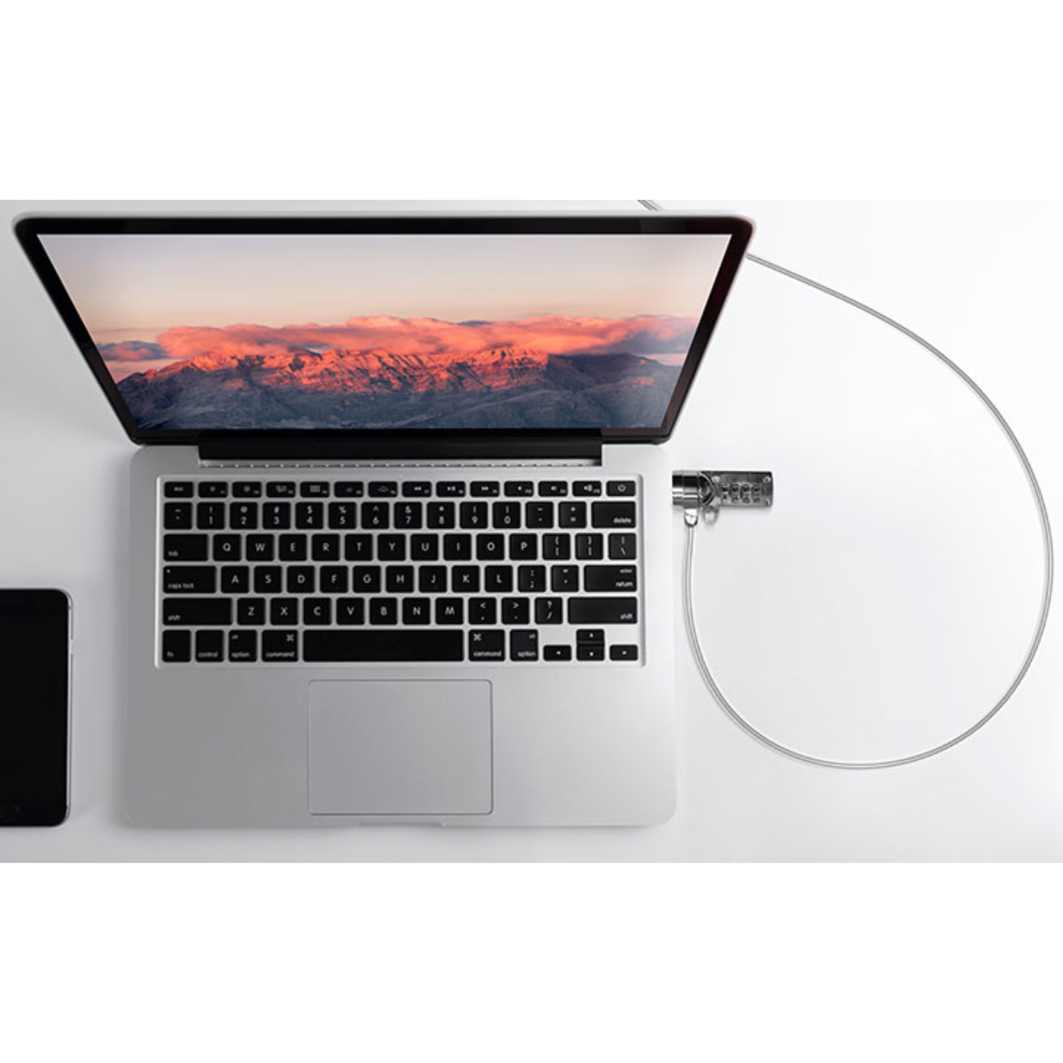 Xtech XTA-110 cable antirrobo Plata 1,8 m-4