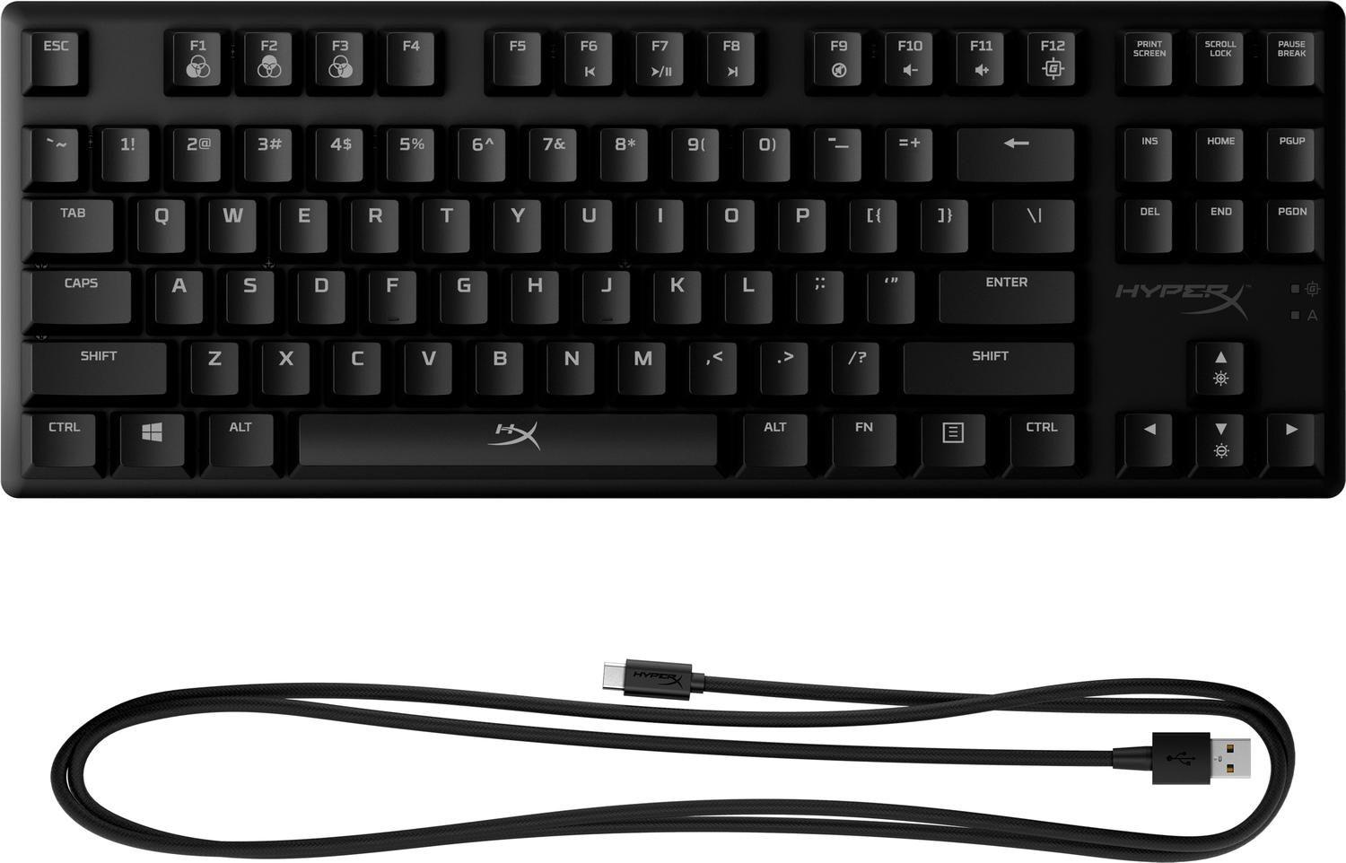 Teclado mecánico gaming HyperX Alloy Origins Core USB Negro-5