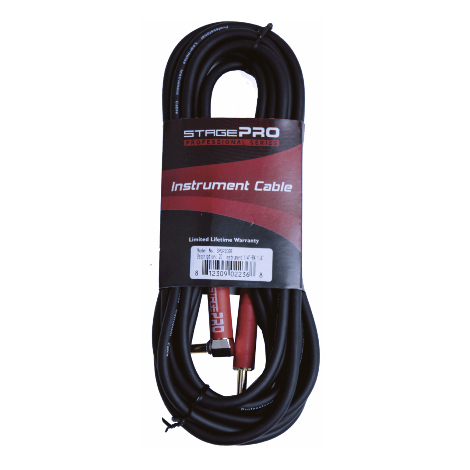 Cable para Instrumento 6m Stage Pro SPGP20GR L-4