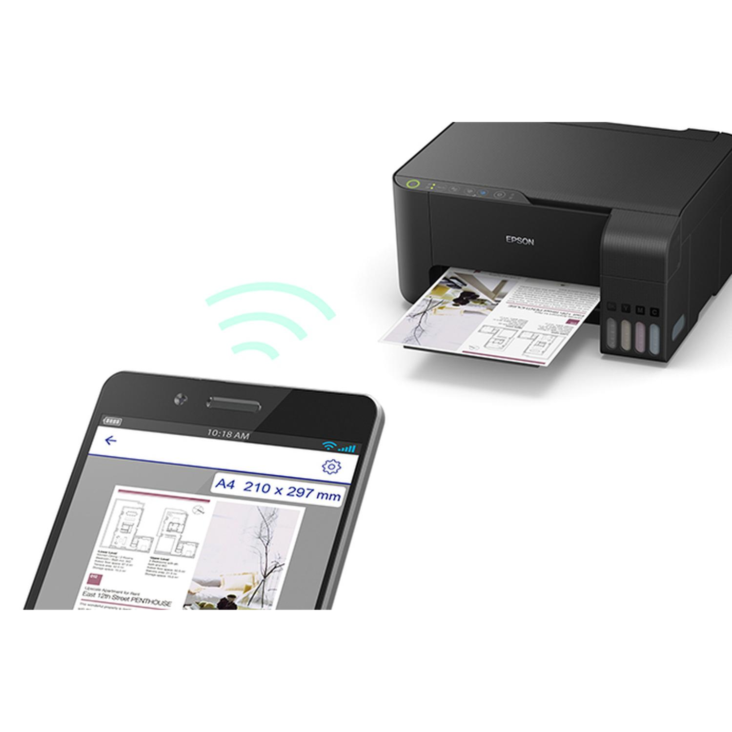 Impresora Multifuncional EcoTank L3250 Color WiFi-4