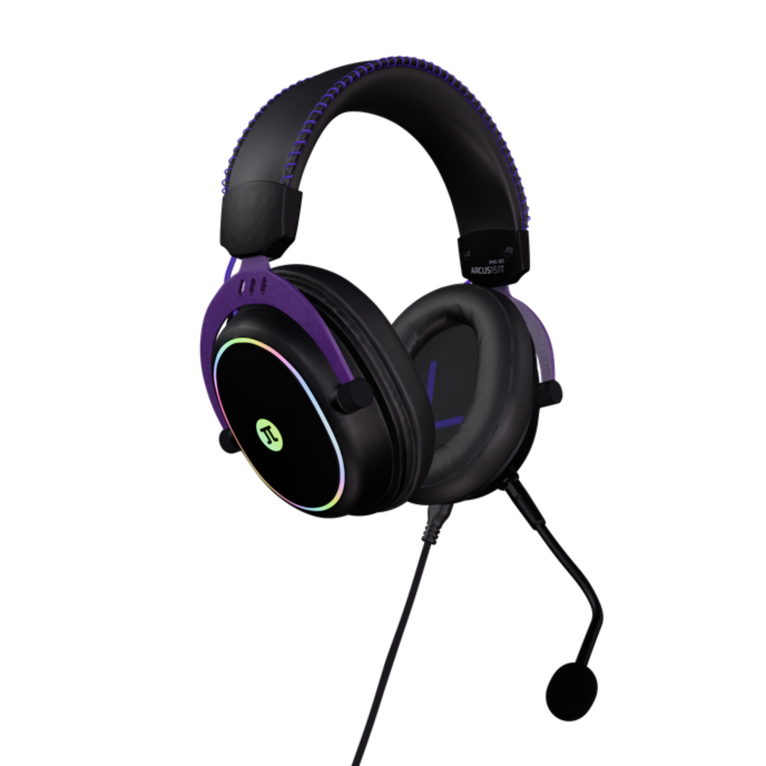 Audífonos Gaming ARCUS151T RGB con Cable Negro-3