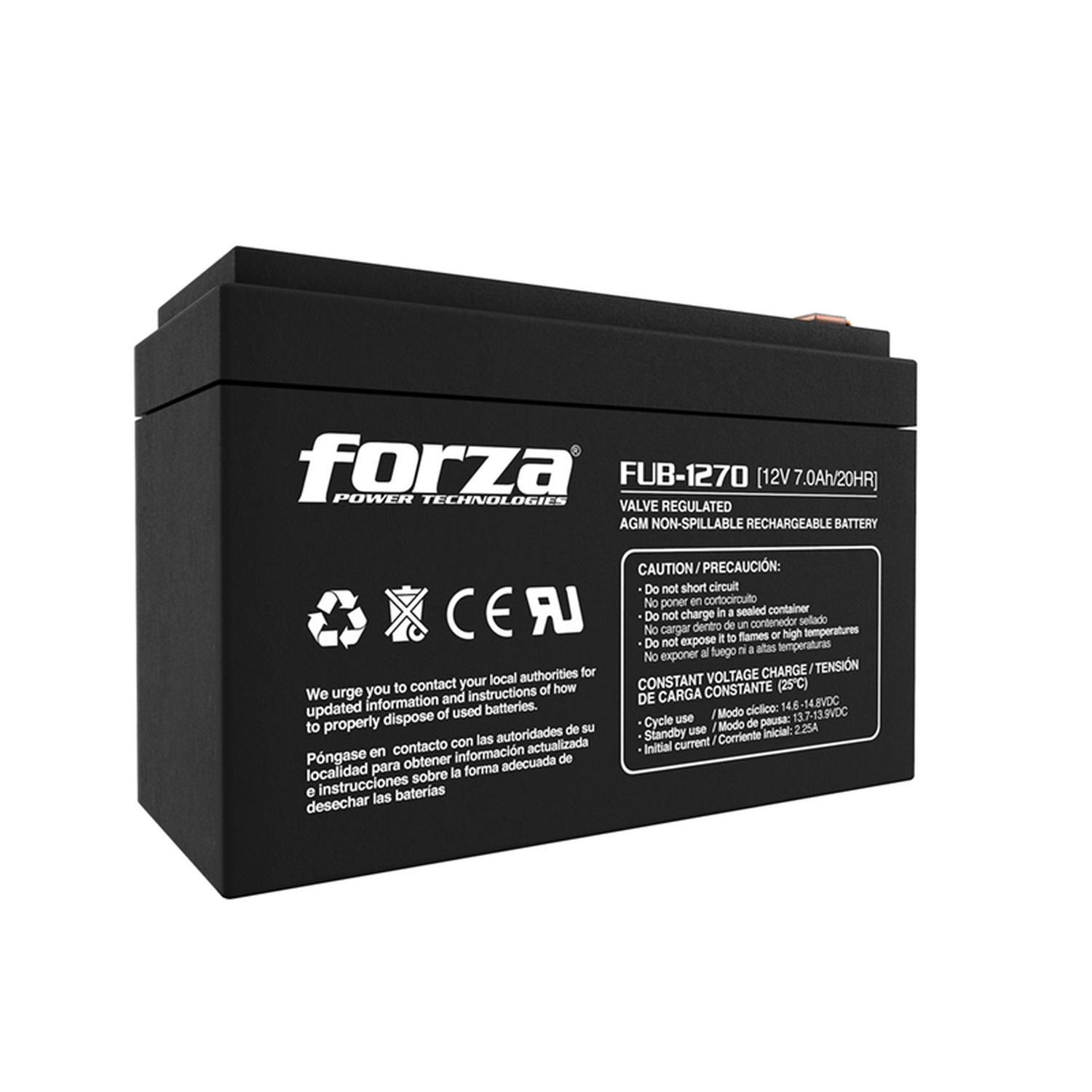 Batería para UPS Forza Sellada Recargable FUB-1270-3