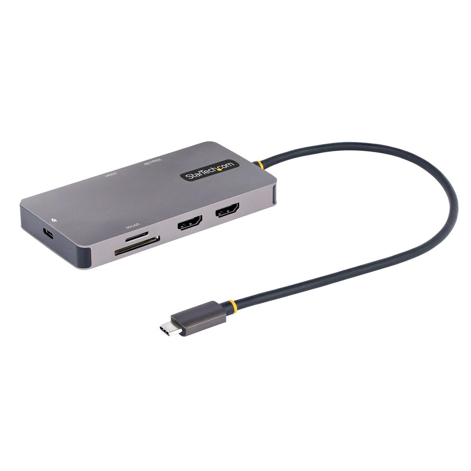 Docking Station StarTech 120B USB-C 8 en 1 4K 100W-0