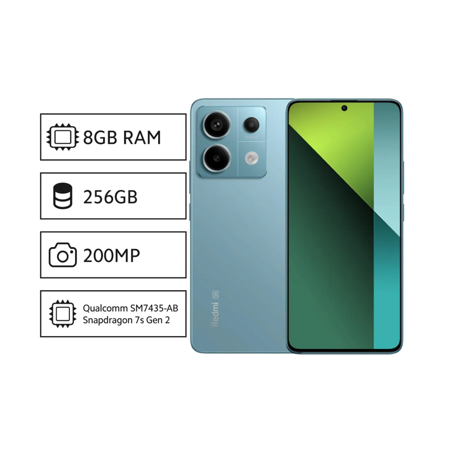 Celular Xiaomi Redmi Note 13 Pro 8GB 256GB Ocean Teal-1