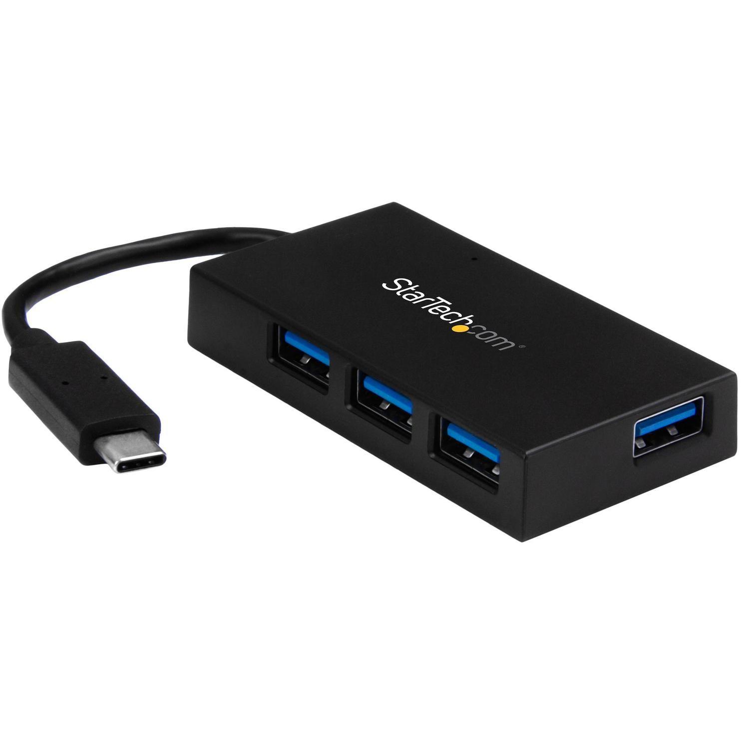 Hub Portátil USB C con 4 Puertos USB-A-0