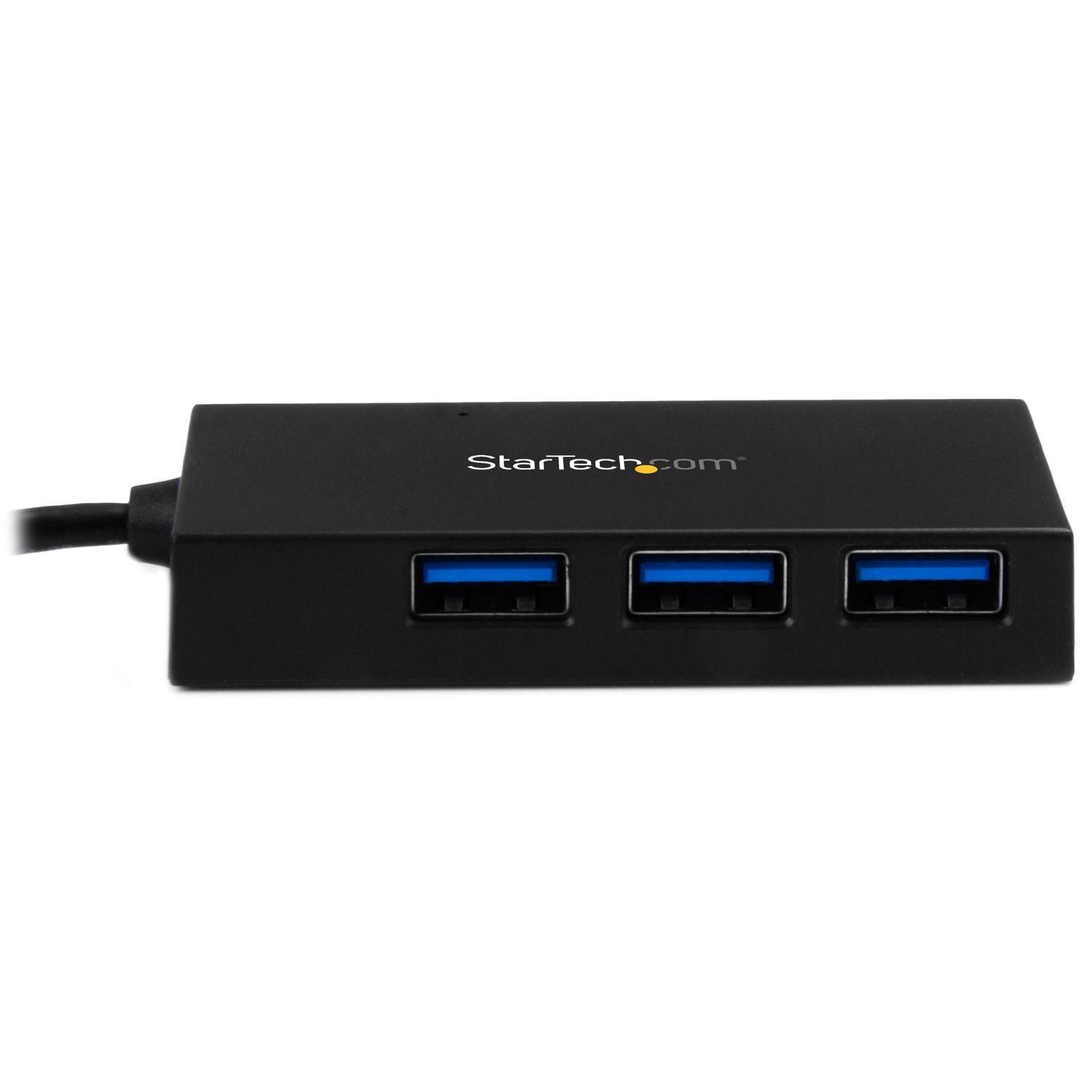 Hub Portátil USB C con 4 Puertos USB-A-1