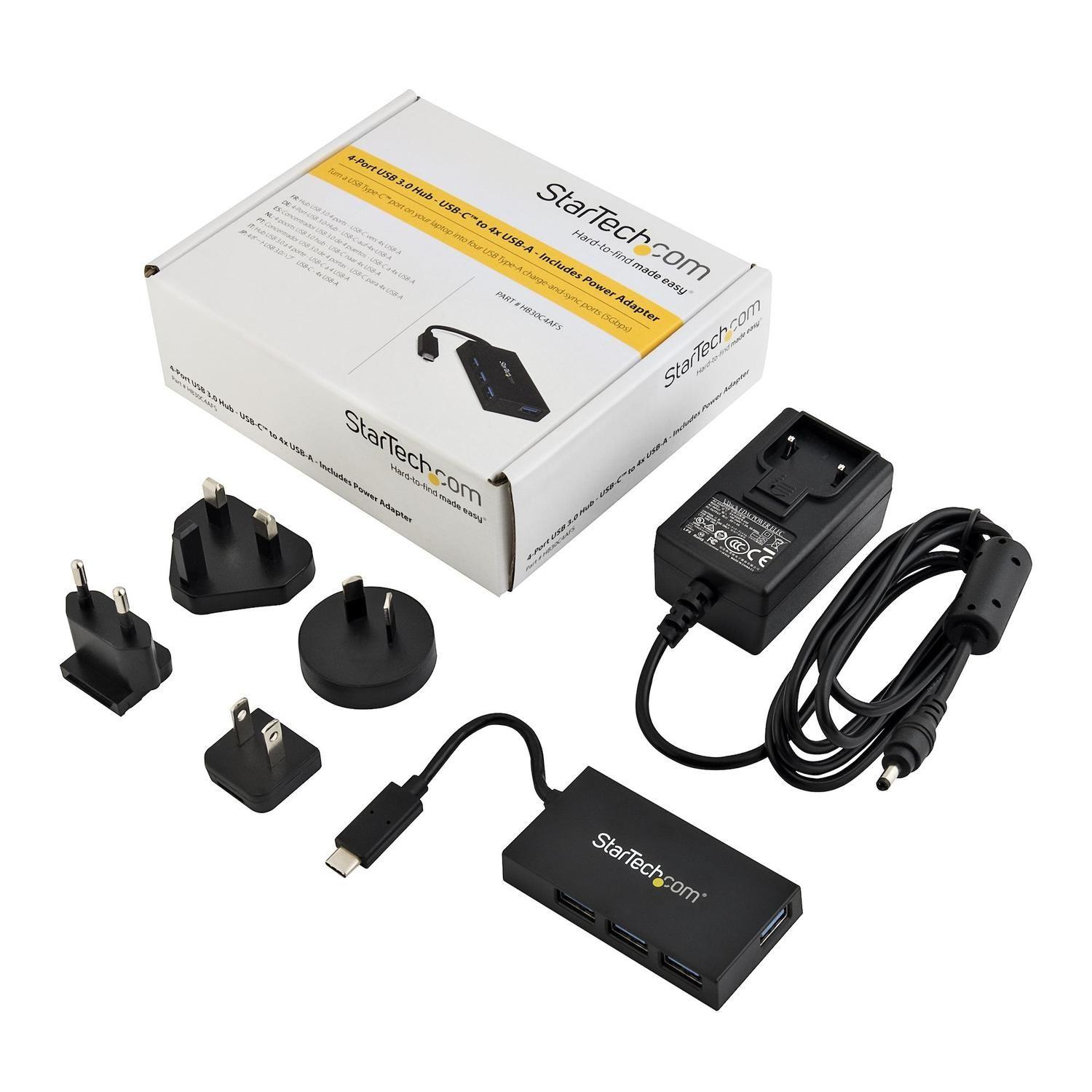 Hub Portátil USB C con 4 Puertos USB-A-5