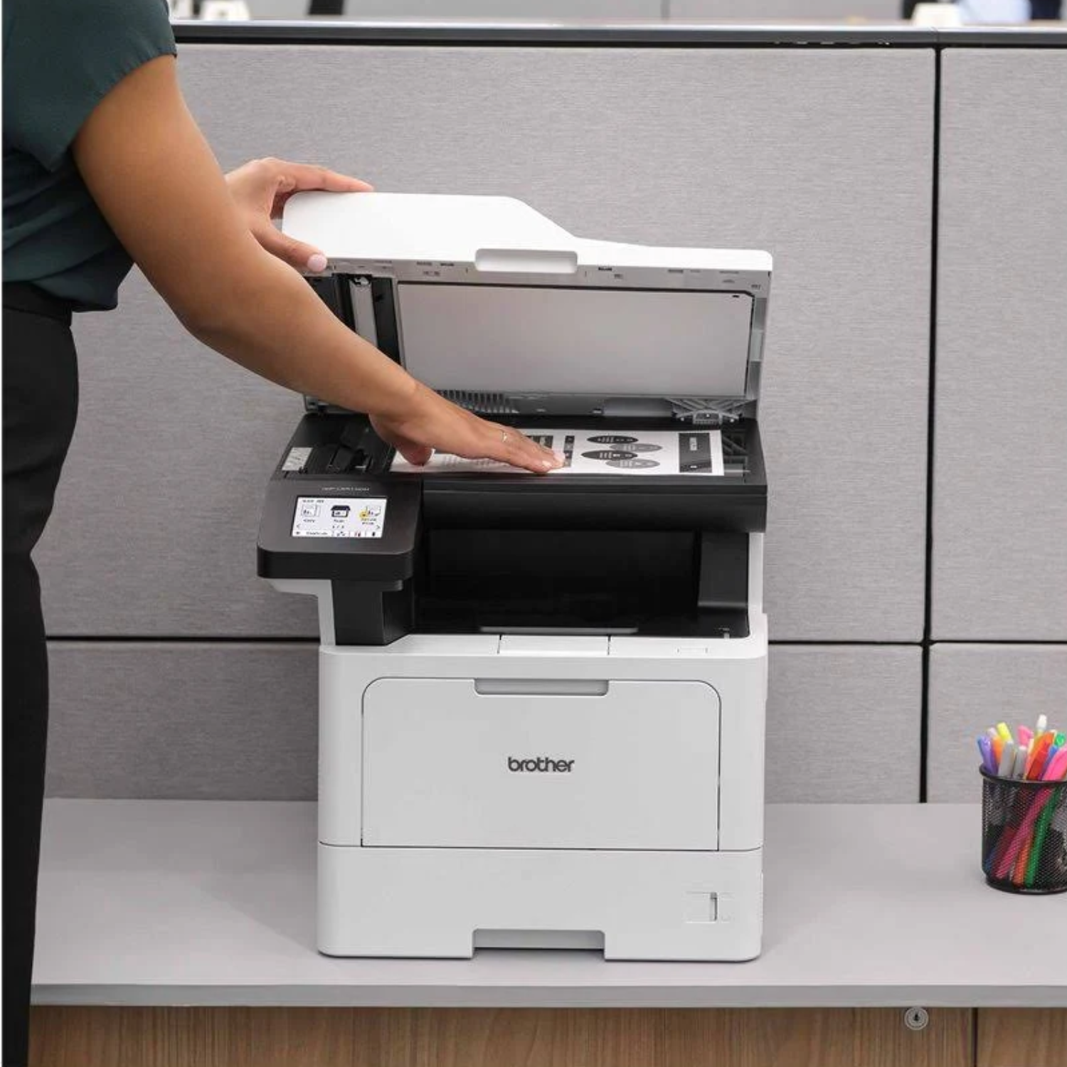 Impresora Multifuncional DCP-L5510DN Monocromática USB-3