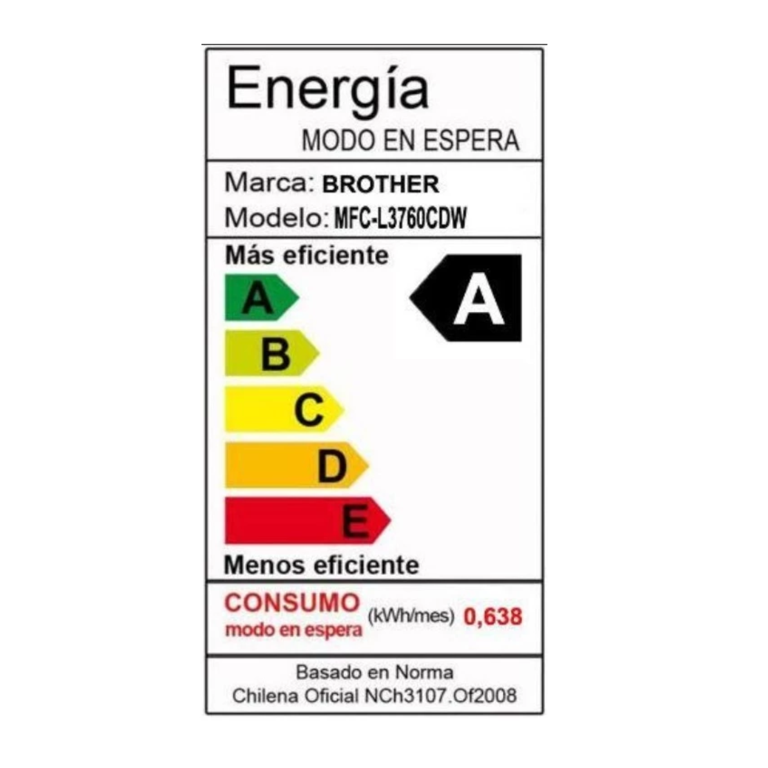 Impresora Multifuncional MFC-L3760CDW Color WiFi-7