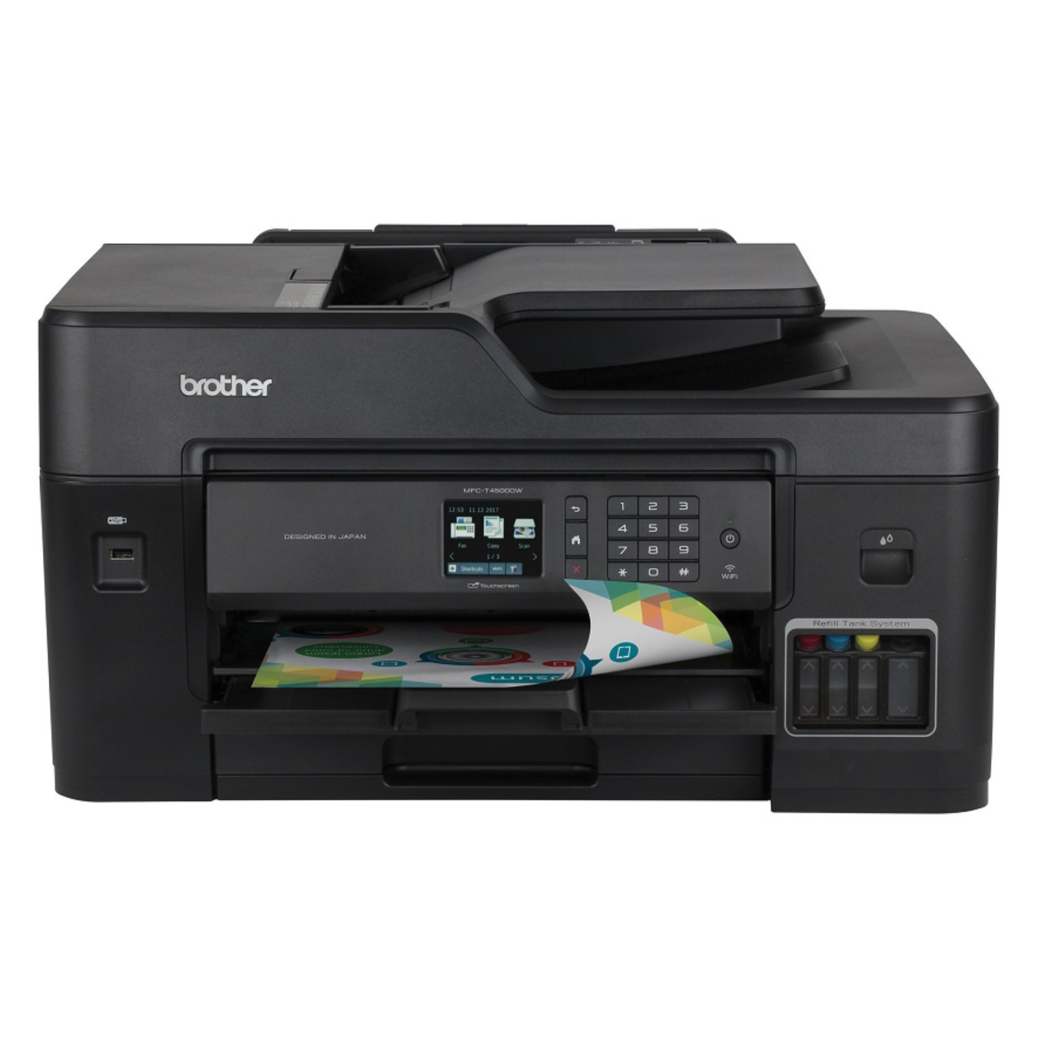 Impresora Multifuncional MFC-T4500DW Color WiFi-0