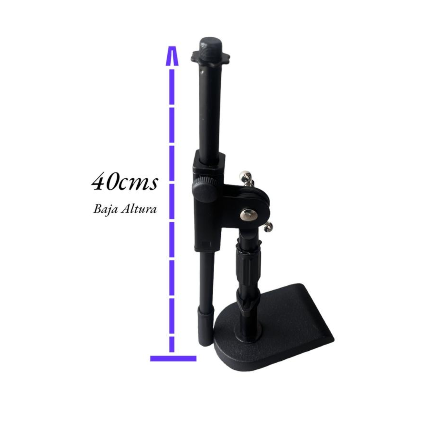 Atril De Micrófono Con Boom Baja Altura Kb111m Hamilton-6