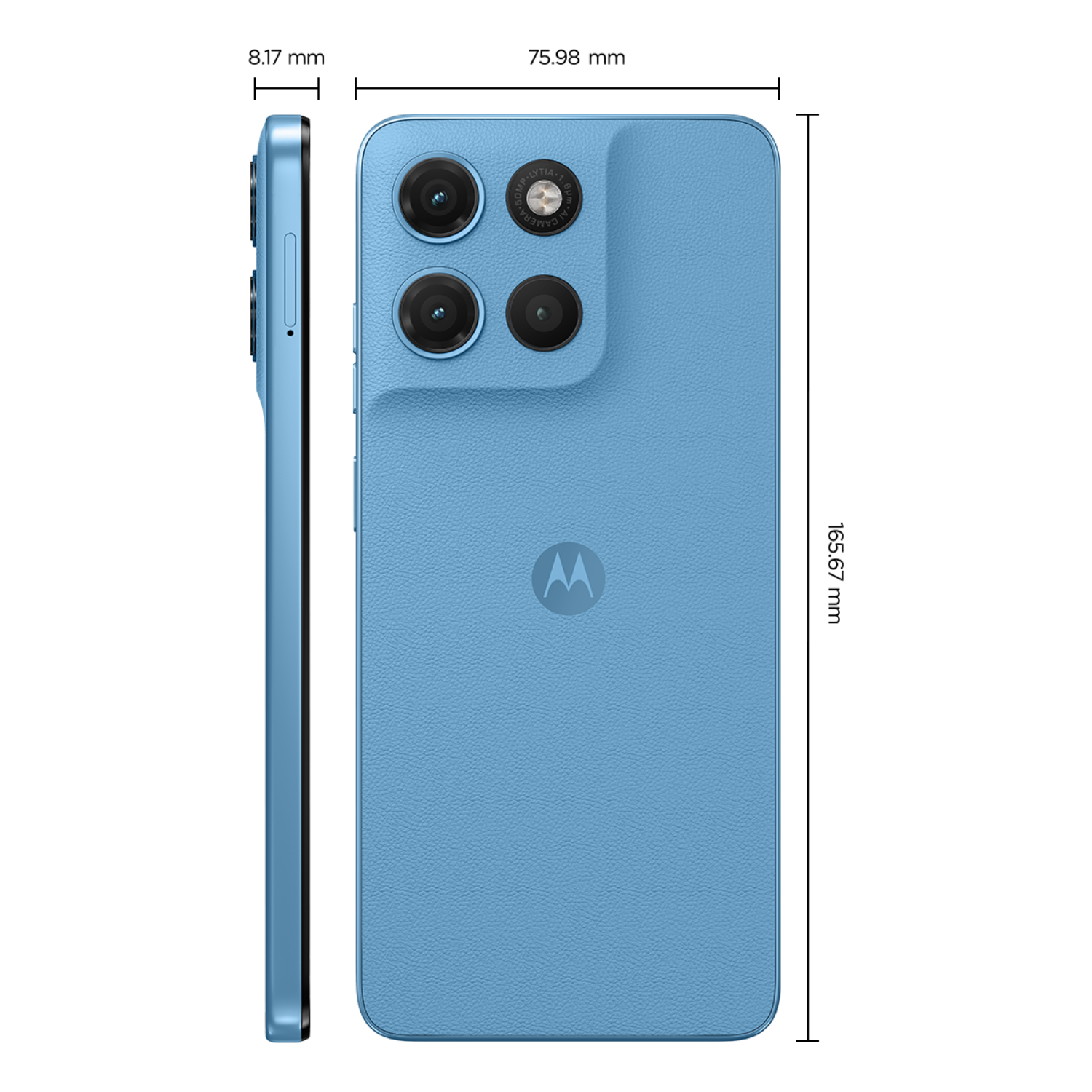 Smartphone Motorola Moto G17 128GB 4GB Celeste Android 15-3