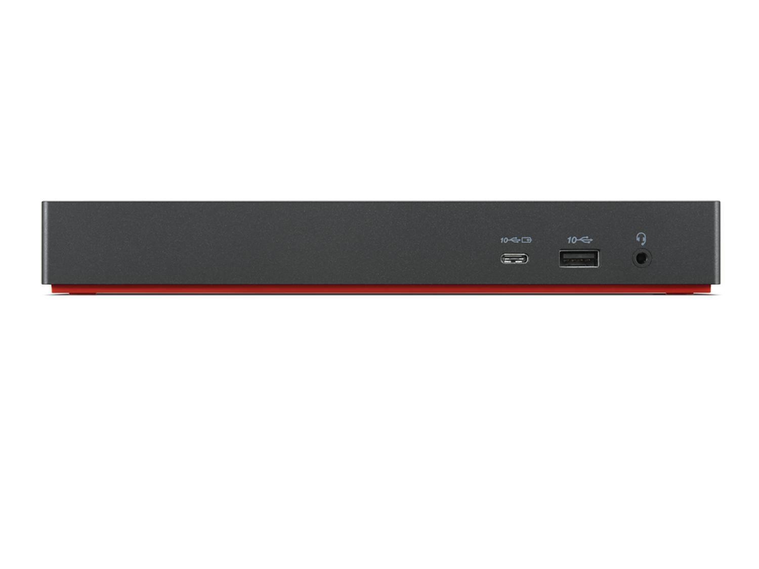 Docking Station Alámbrico Thunderbolt 4 Negro, Rojo-3