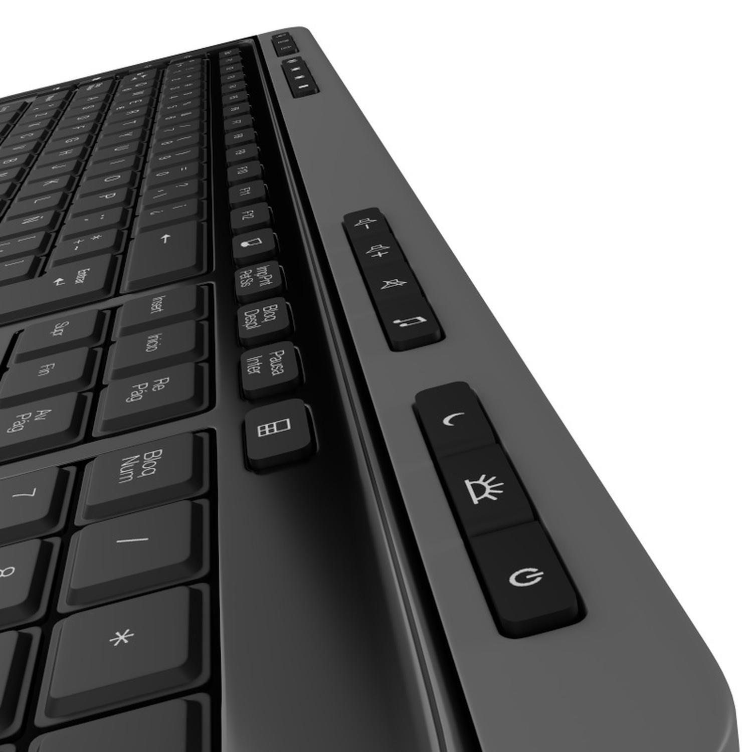 Kit Teclado y Mouse Magnifik RF inalámbrico QWERTY-3