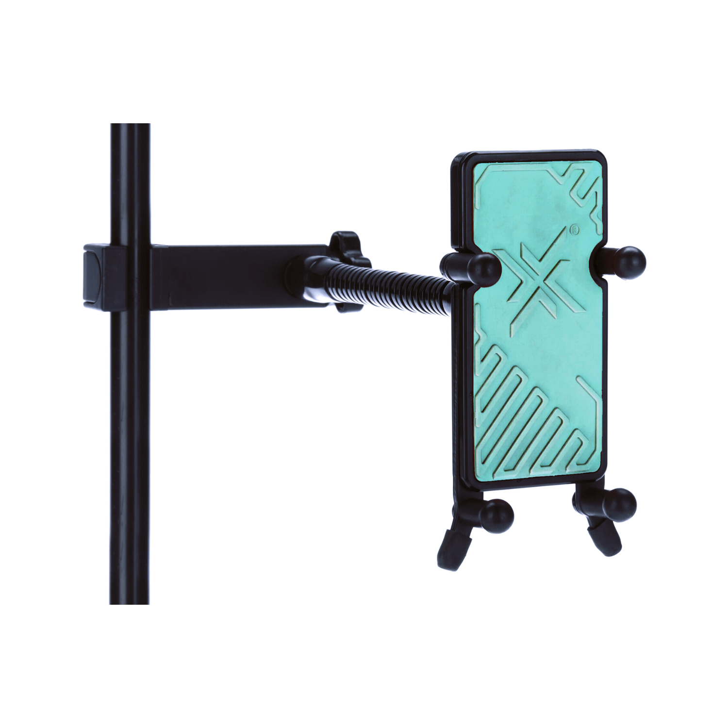 Soporte Smartphone para músicos Hamilton KB125E Verde-3