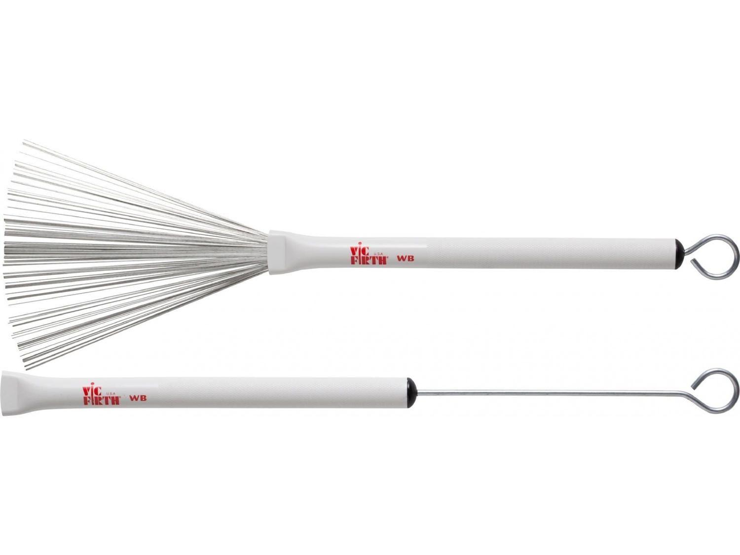 Escobillas Vic Firth Jazz (Mango de Plástico)-0