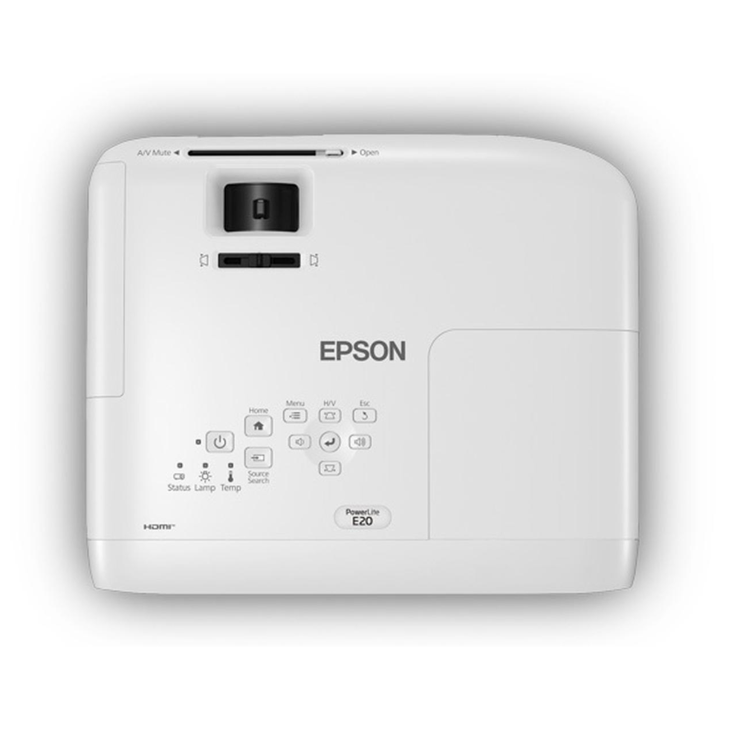 Proyector Epson PowerLite E20 3400 lúmenes XGA Blanco-3