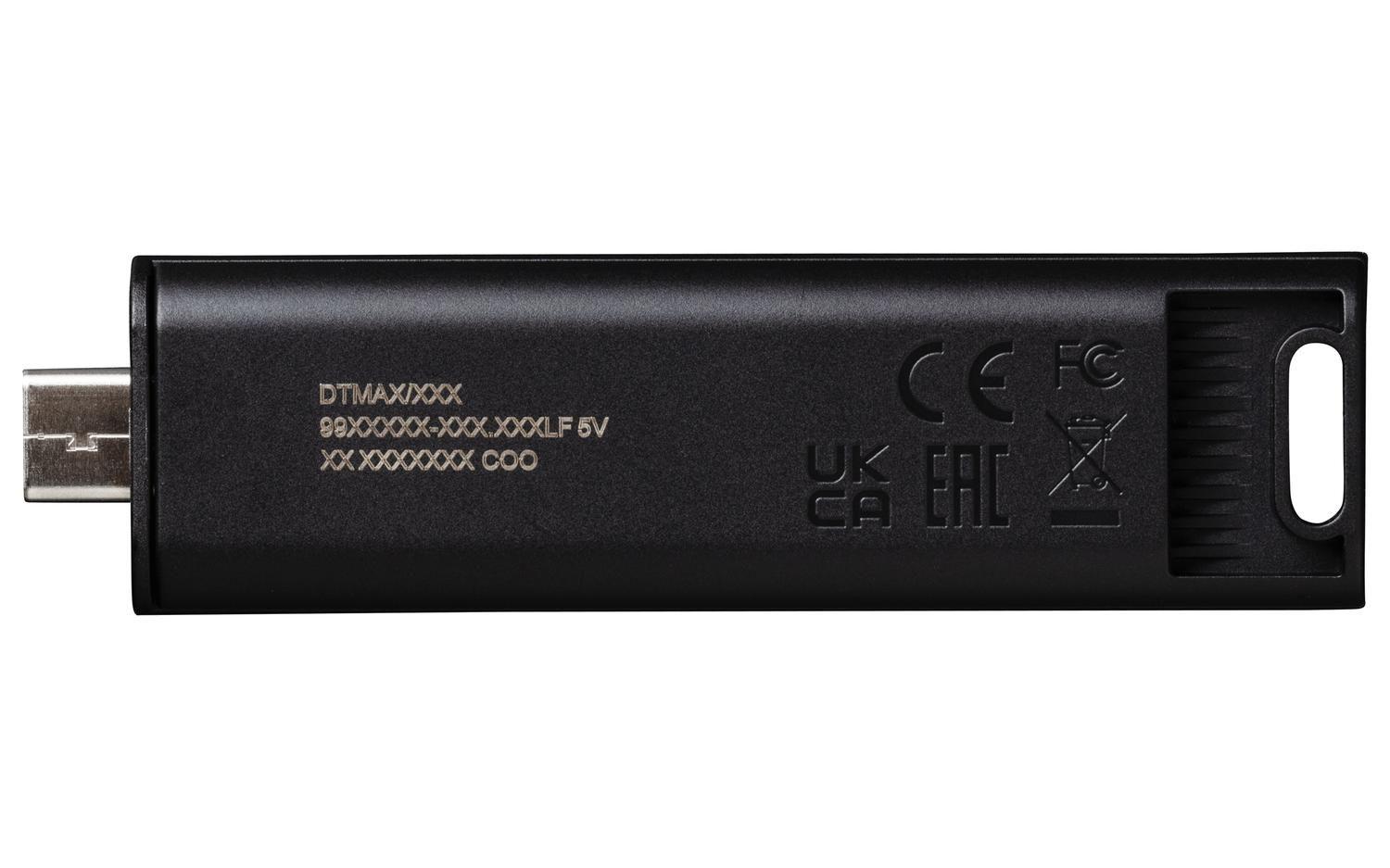 Pendrive DataTraveler Max USB 256 GB USB Tipo C Negro-3