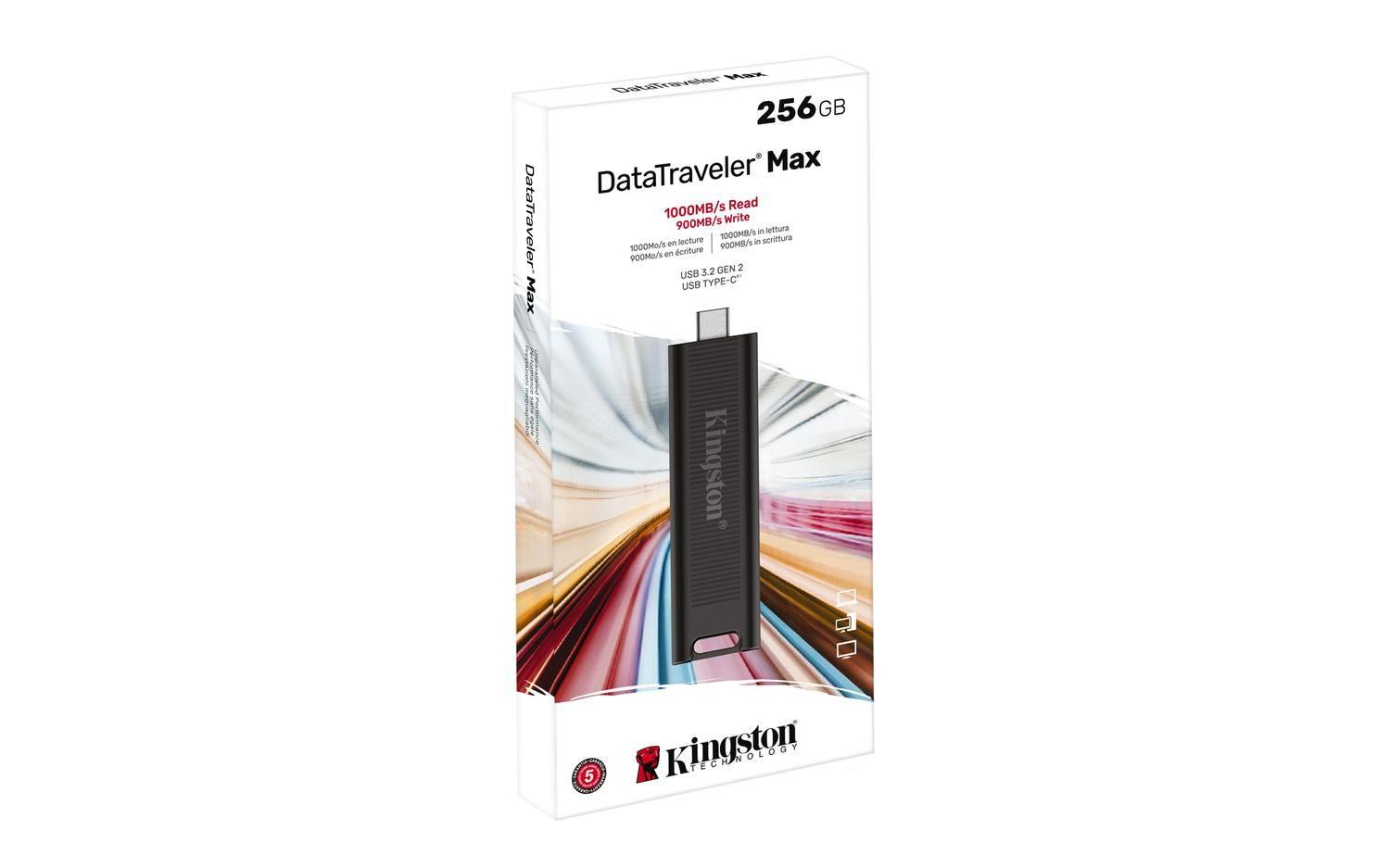 Pendrive DataTraveler Max USB 256 GB USB Tipo C Negro-9