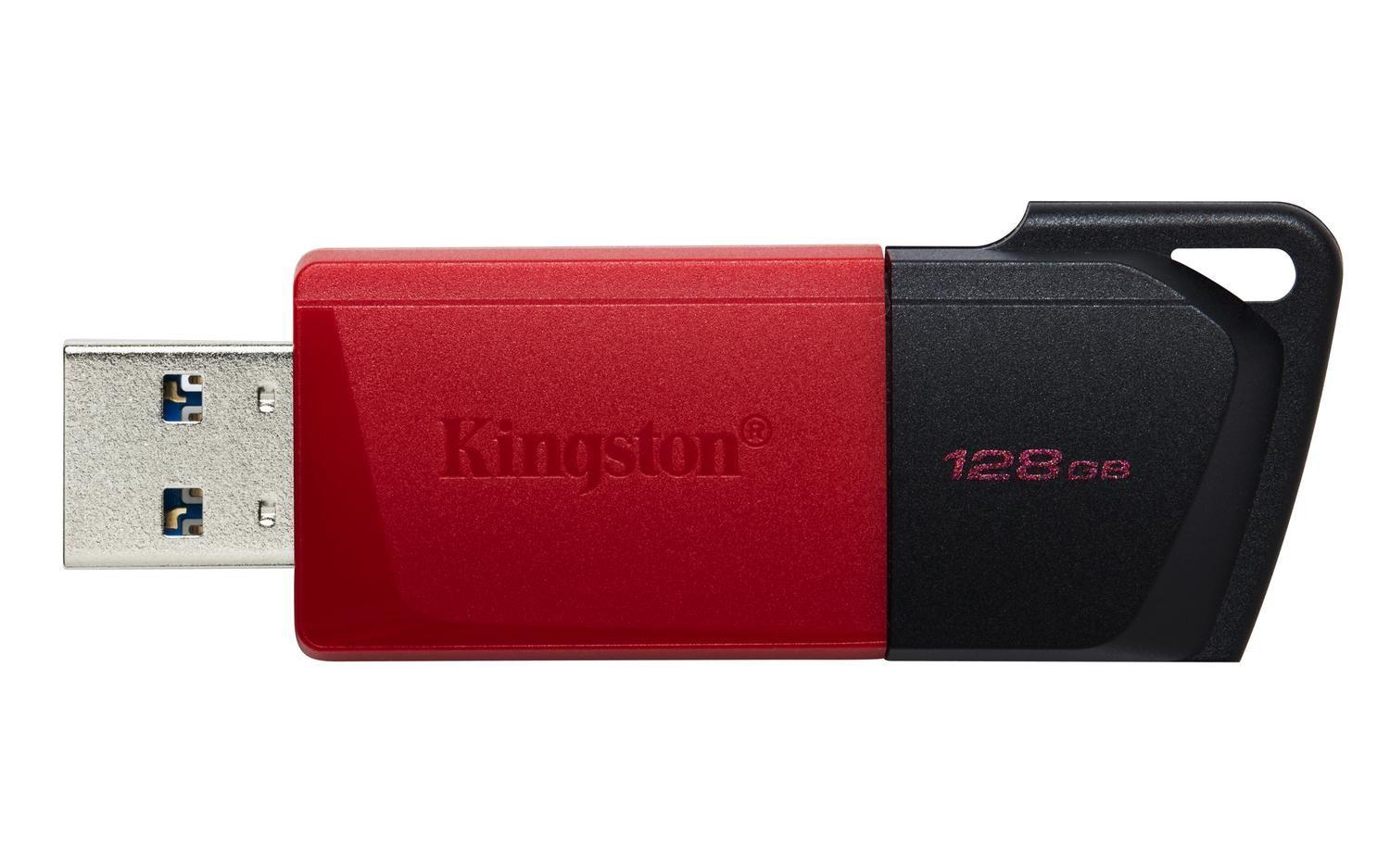 Pendrive Unidad Flash USB 128 GB USB tipo A Negro Rojo-2