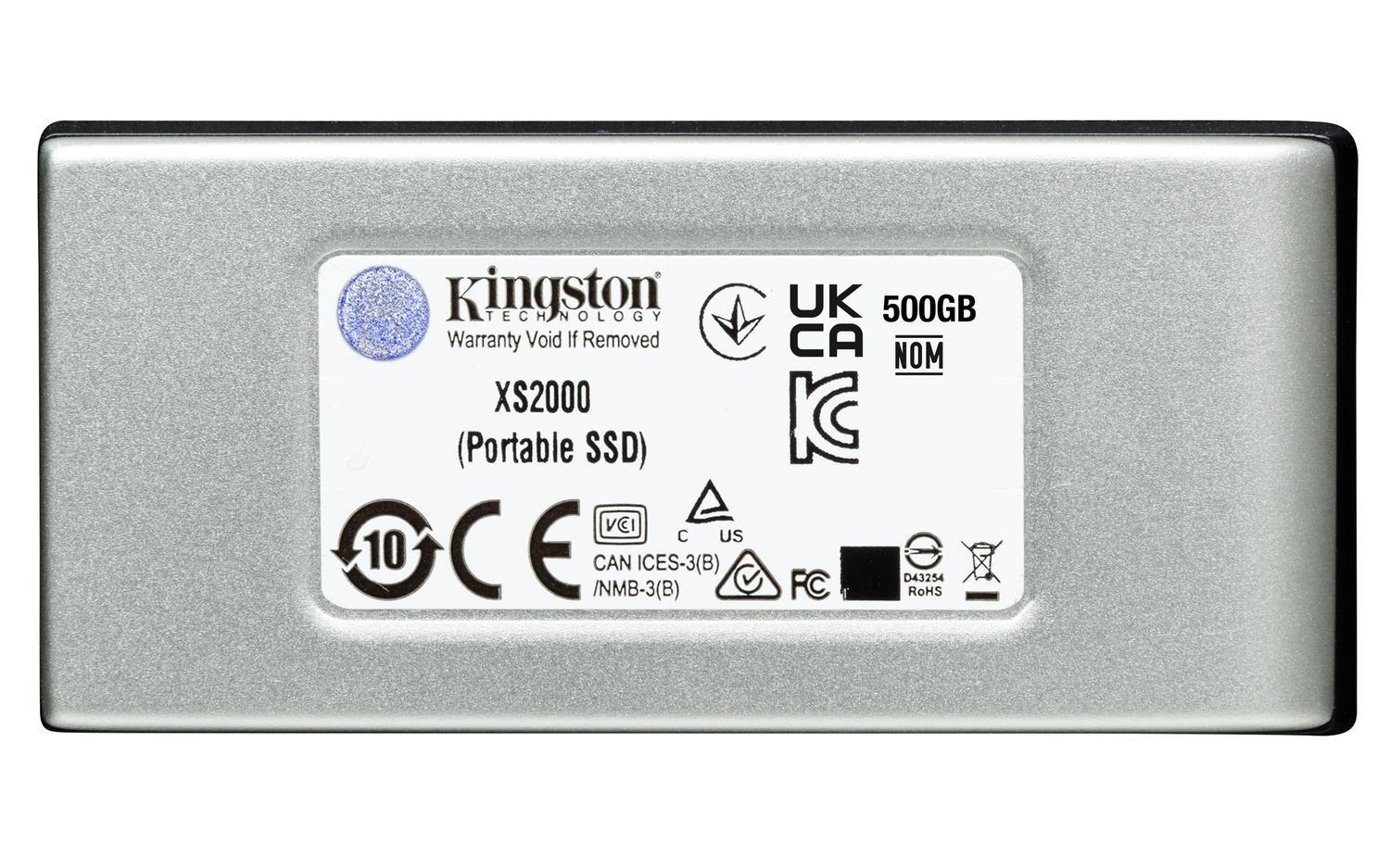 Disco Estado Sólido Externo Kingston XS2000 4TB-1