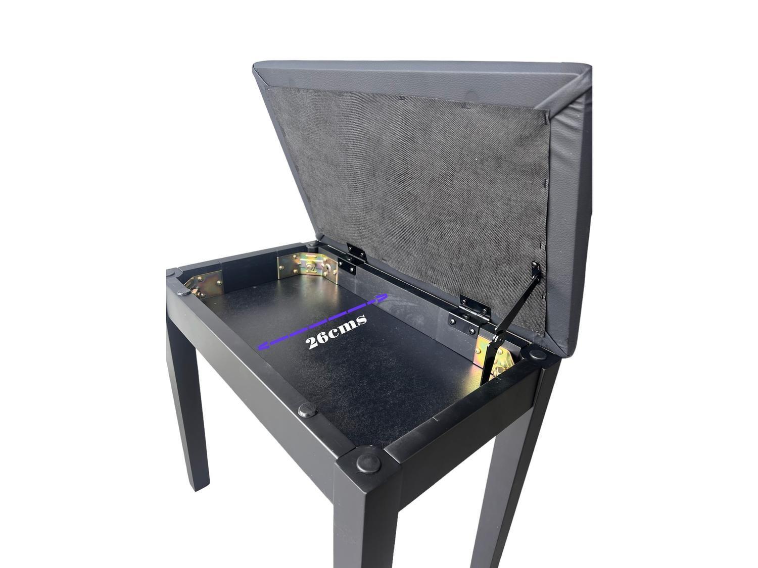Taburete para Piano con Cajón-4